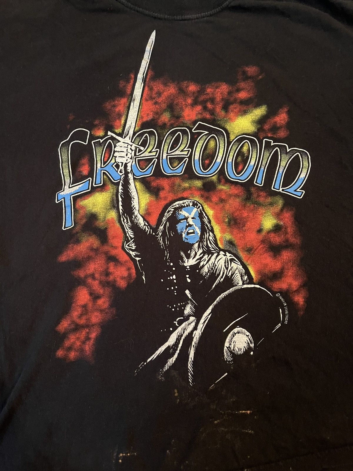 Vintage Brave Heart Mel Gibson vintage 1995 movie t-shirt Size US L / EU 52-54 / 3 - 2 Thumbnail