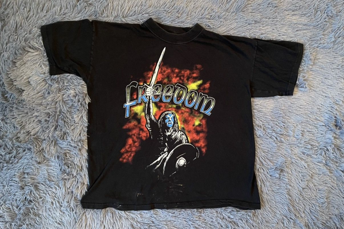 Vintage Brave Heart Mel Gibson vintage 1995 movie t-shirt Size US L / EU 52-54 / 3 - 1 Thumbnail