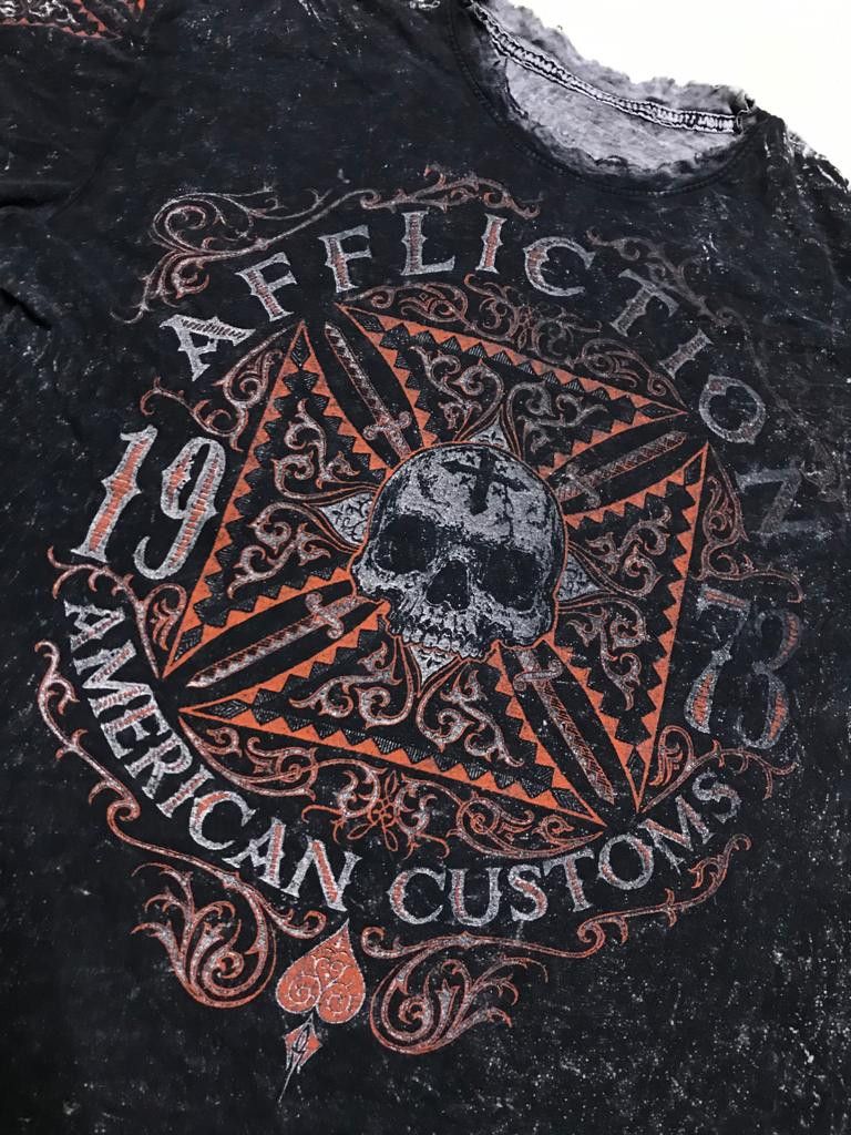 Affliction × Vintage Distressed affliction 1973 american custom Size US S / EU 44-46 / 1 - 3 Thumbnail