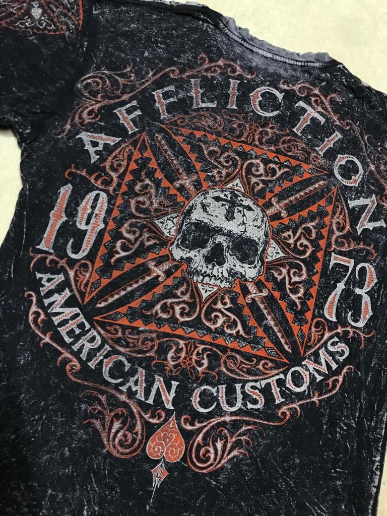 Affliction × Vintage Distressed affliction 1973 american custom Size US S / EU 44-46 / 1 - 8 Thumbnail
