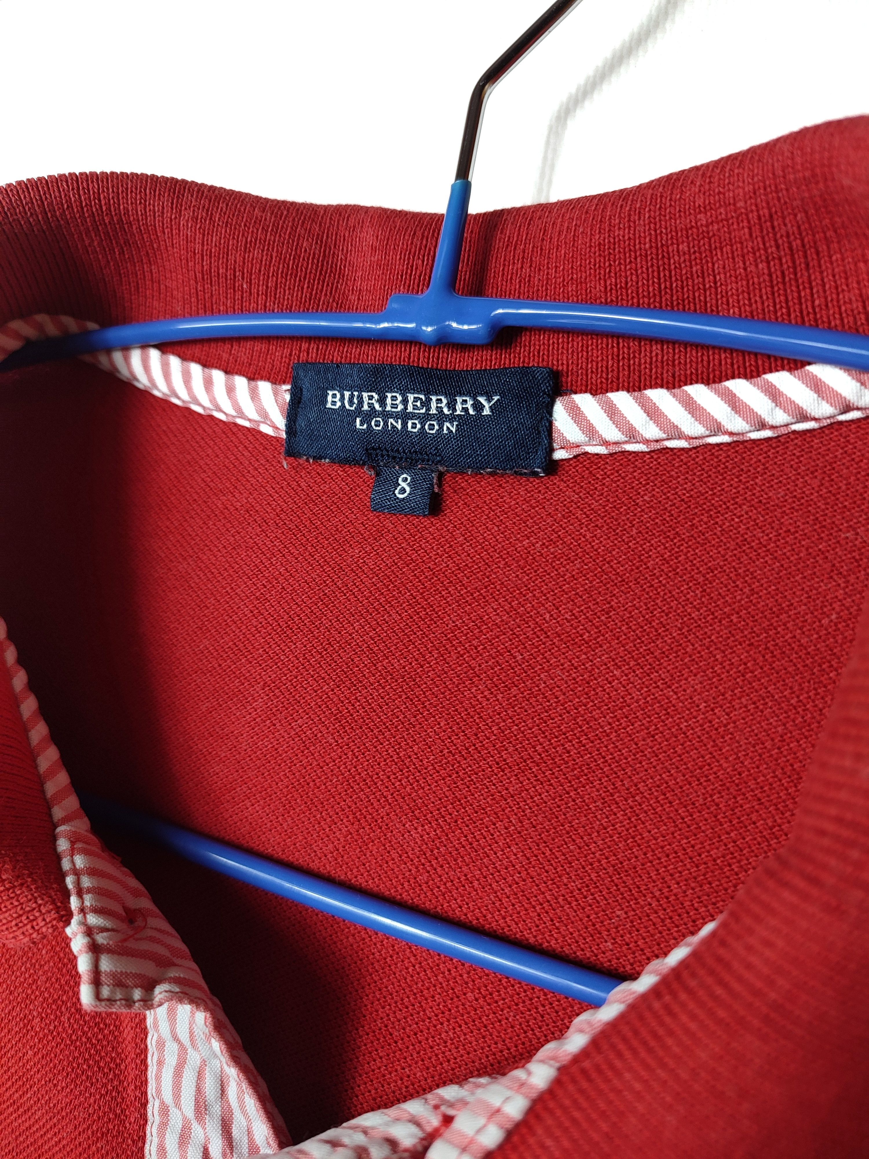 Burberry Burberry Polo Red shirt Size US XL / EU 56 / 4 - 3 Thumbnail
