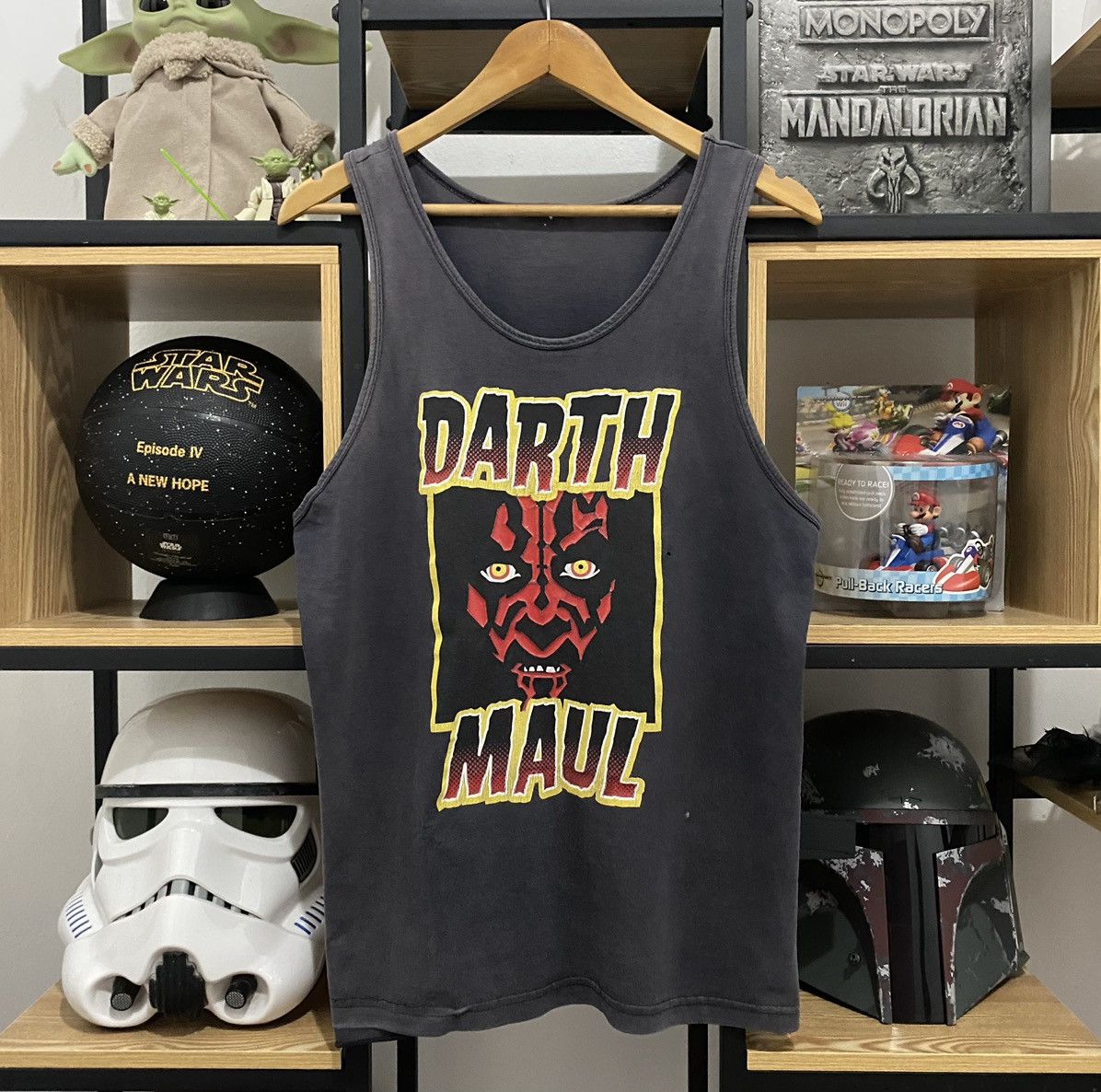 Real Vintage 90’s Star Wars Darth Maul distressed Sleeveless