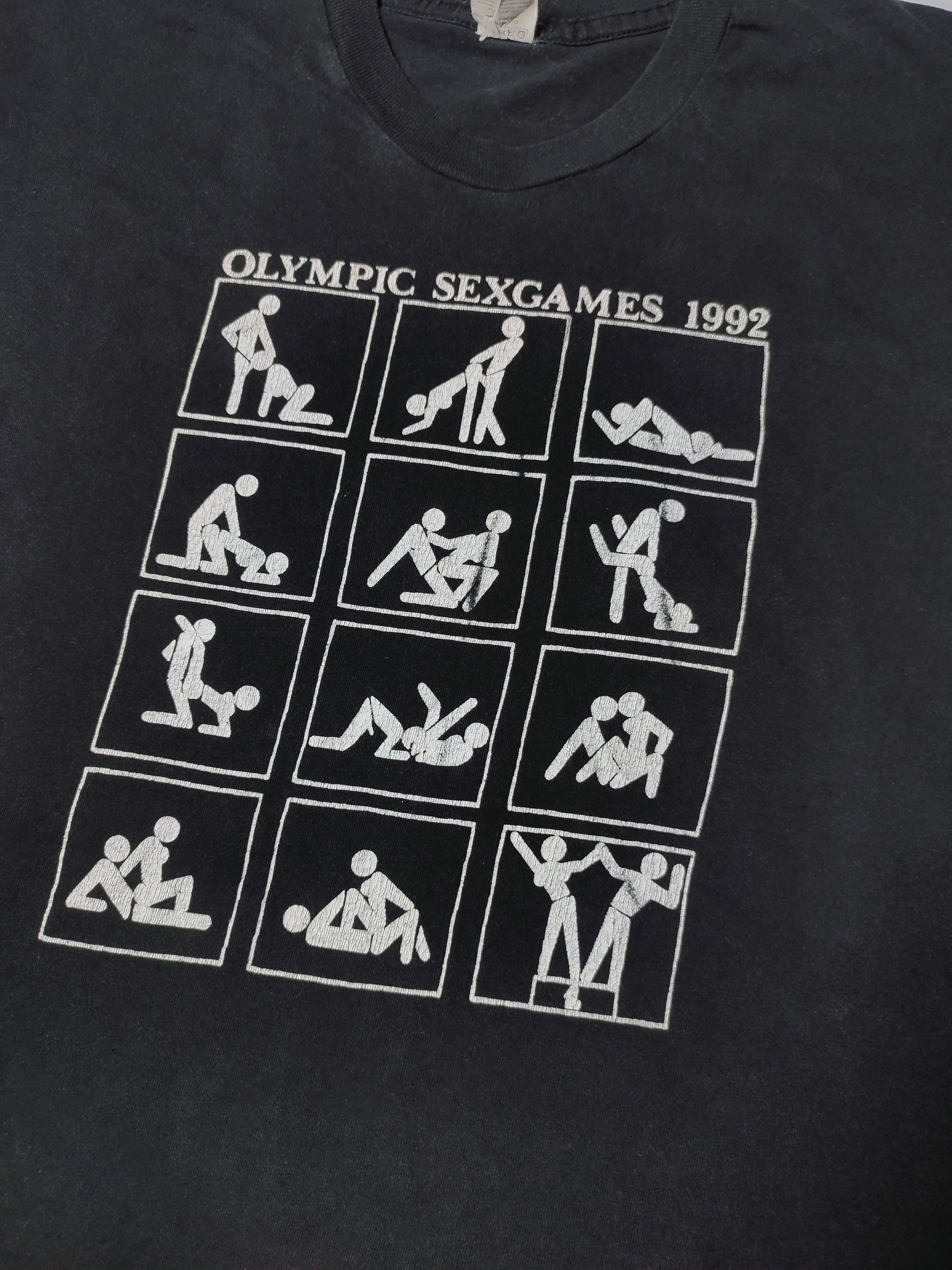 Vintage Olympic Sex Games Funny t-shirt