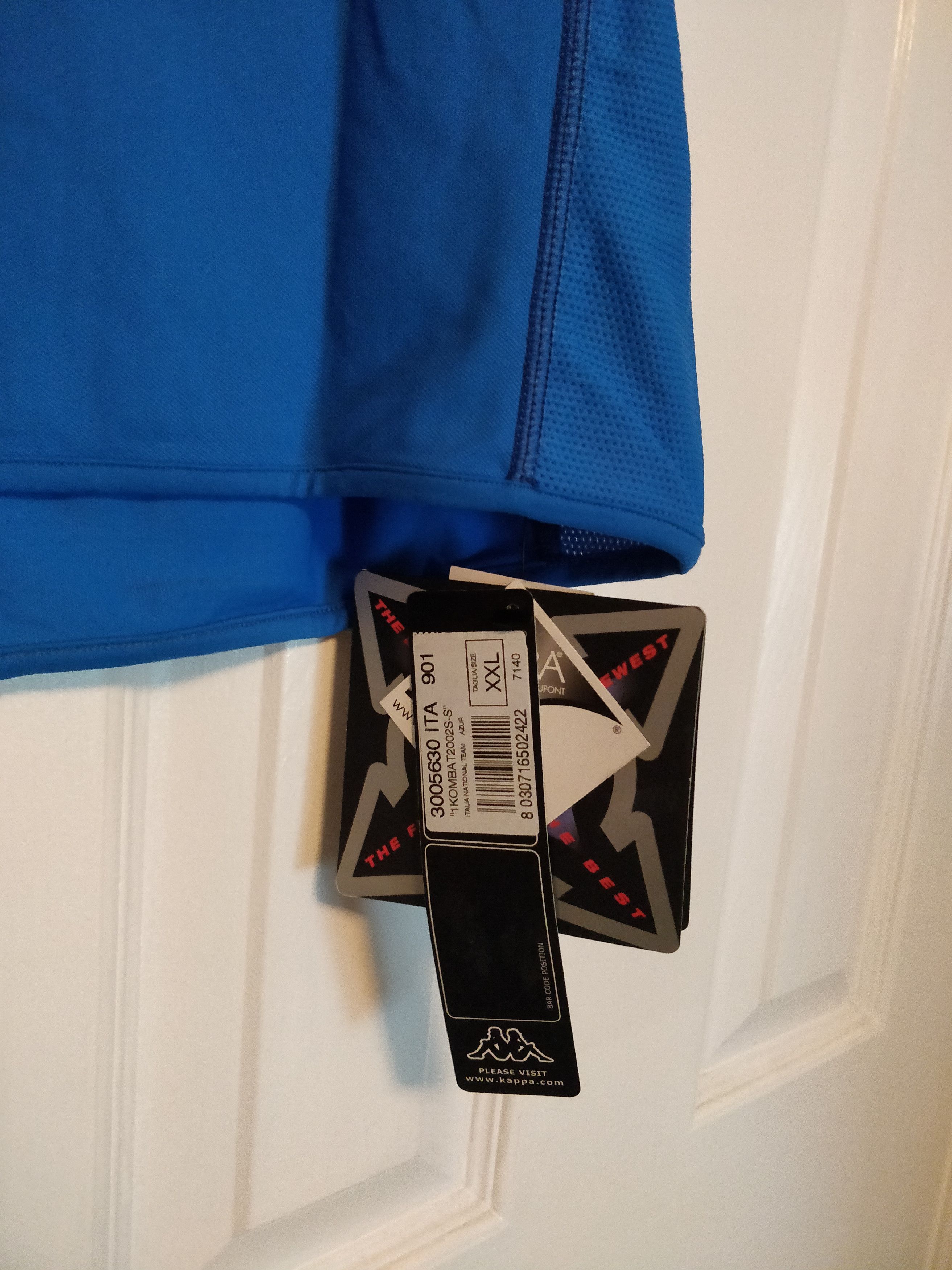Kappa Italy BNWT 2002 Away Kappa Jersey Size US XXL / EU 58 / 5 - 2 Thumbnail
