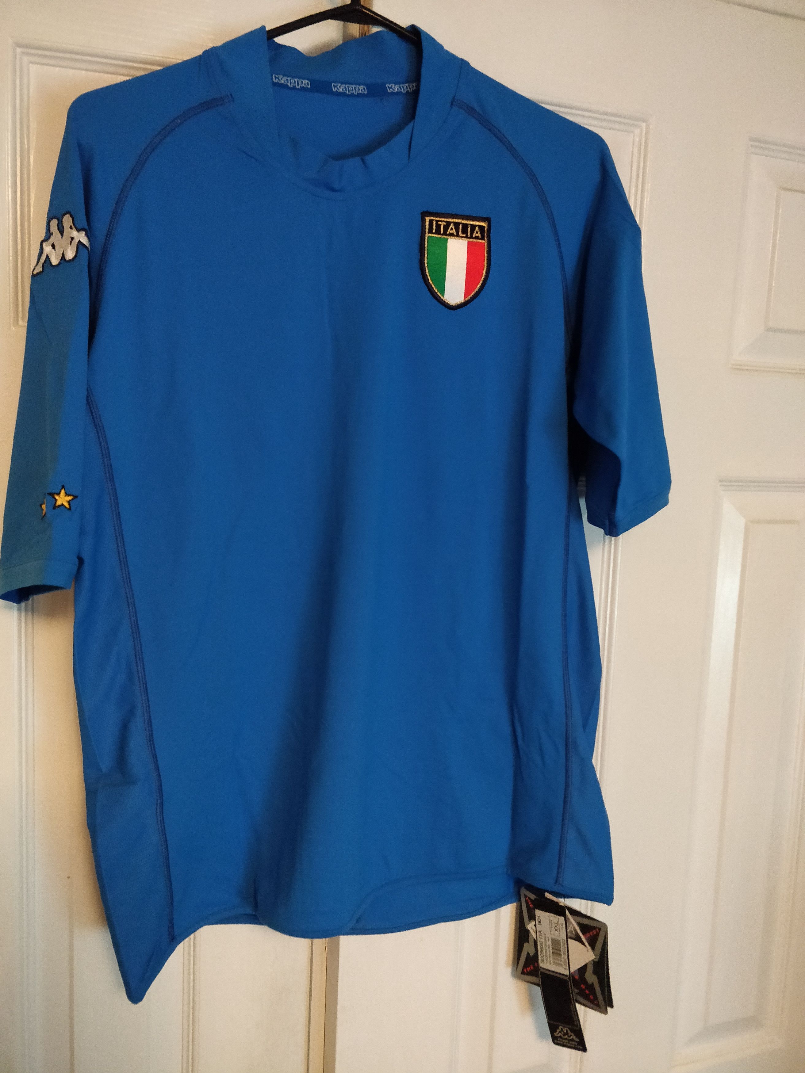 Kappa Italy BNWT 2002 Away Kappa Jersey Size US XXL / EU 58 / 5 - 1 Thumbnail
