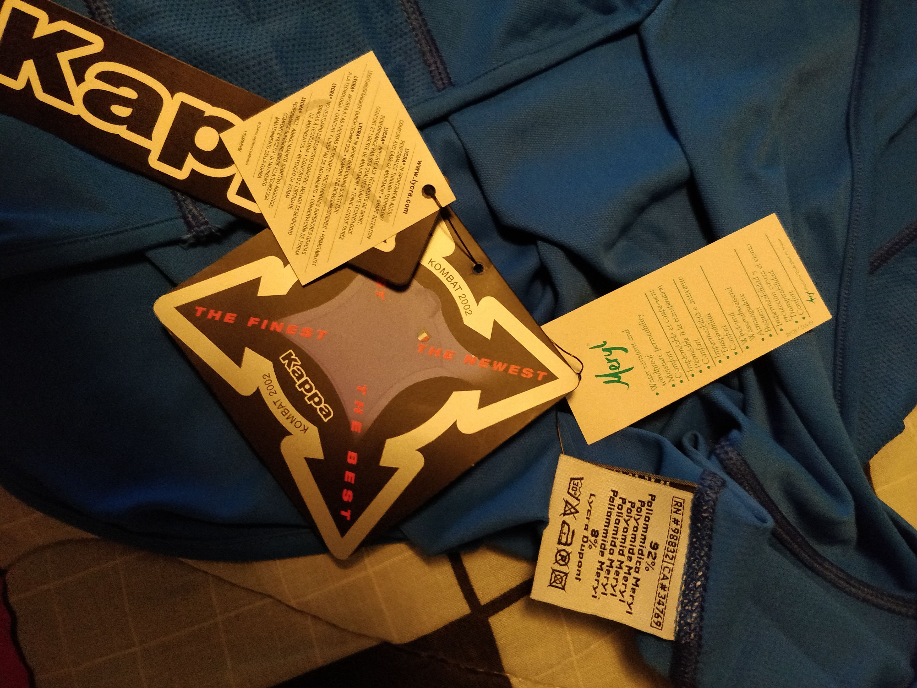 Kappa Italy BNWT 2002 Away Kappa Jersey Size US XXL / EU 58 / 5 - 3 Thumbnail