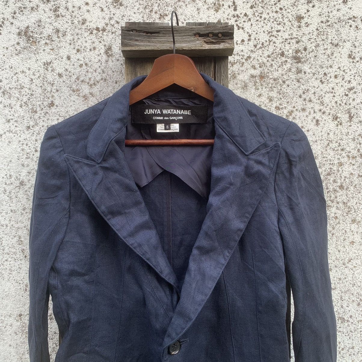Comme des Garcons × Designer × Junya Watanabe COMME DES GARCONS JUNYA WATANABE DOUBLE BREAST BLAZER JACKET Size S / US 4 / IT 40 - 3 Thumbnail
