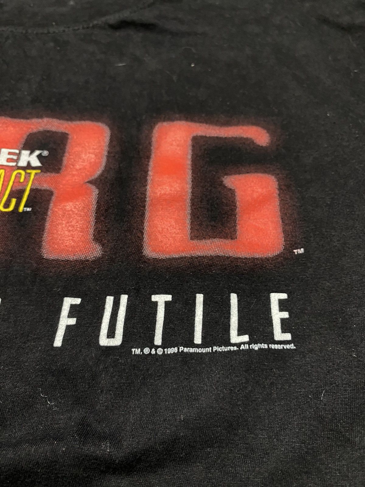Vintage Rare vintage Star Trek 1996 T-shirt y2k Size US XL / EU 56 / 4 - 4 Thumbnail