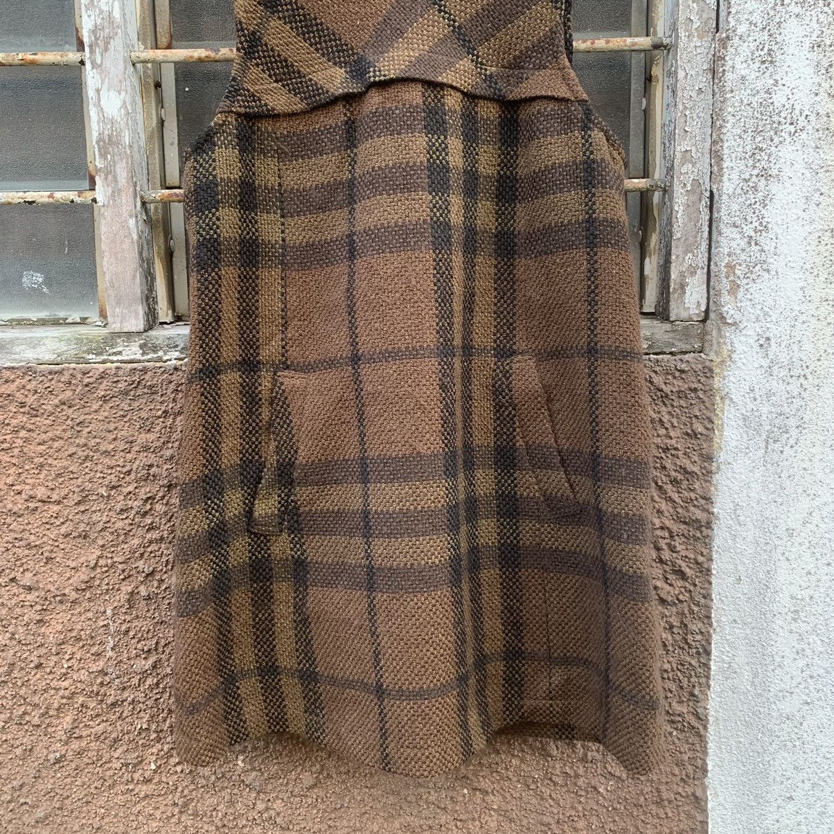 Burberry × Vintage OFFERS ACCEPT💥VINTAGE BURBERRY WOOL DRESS PLAID NOVA CHECK Size S / US 4 / IT 40 - 4 Thumbnail