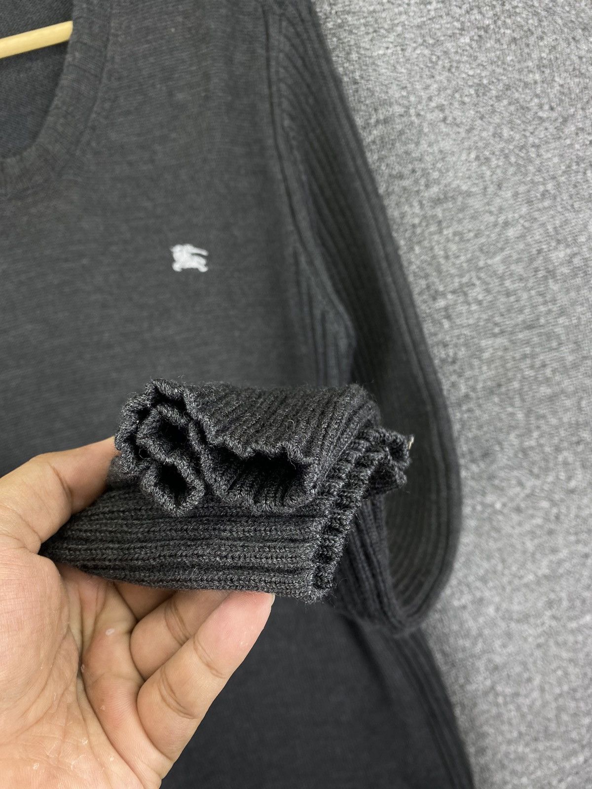Burberry Vintage Burberry Black Label Cable Knit Sweaters Size M / US 6-8 / IT 42-44 - 9 Thumbnail