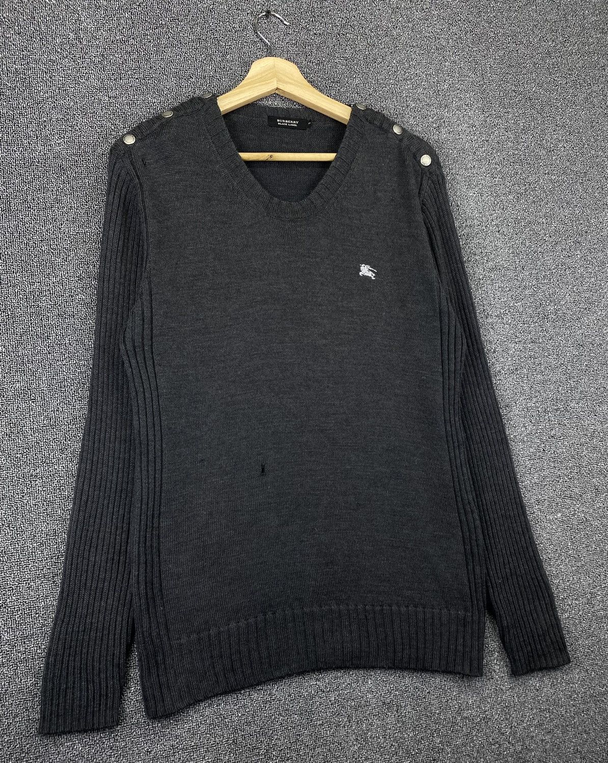 Burberry Vintage Burberry Black Label Cable Knit Sweaters Size M / US 6-8 / IT 42-44 - 2 Thumbnail