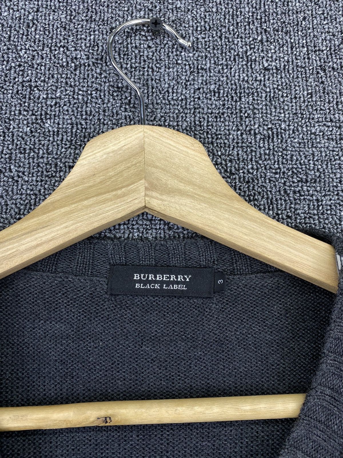 Burberry Vintage Burberry Black Label Cable Knit Sweaters Size M / US 6-8 / IT 42-44 - 5 Thumbnail