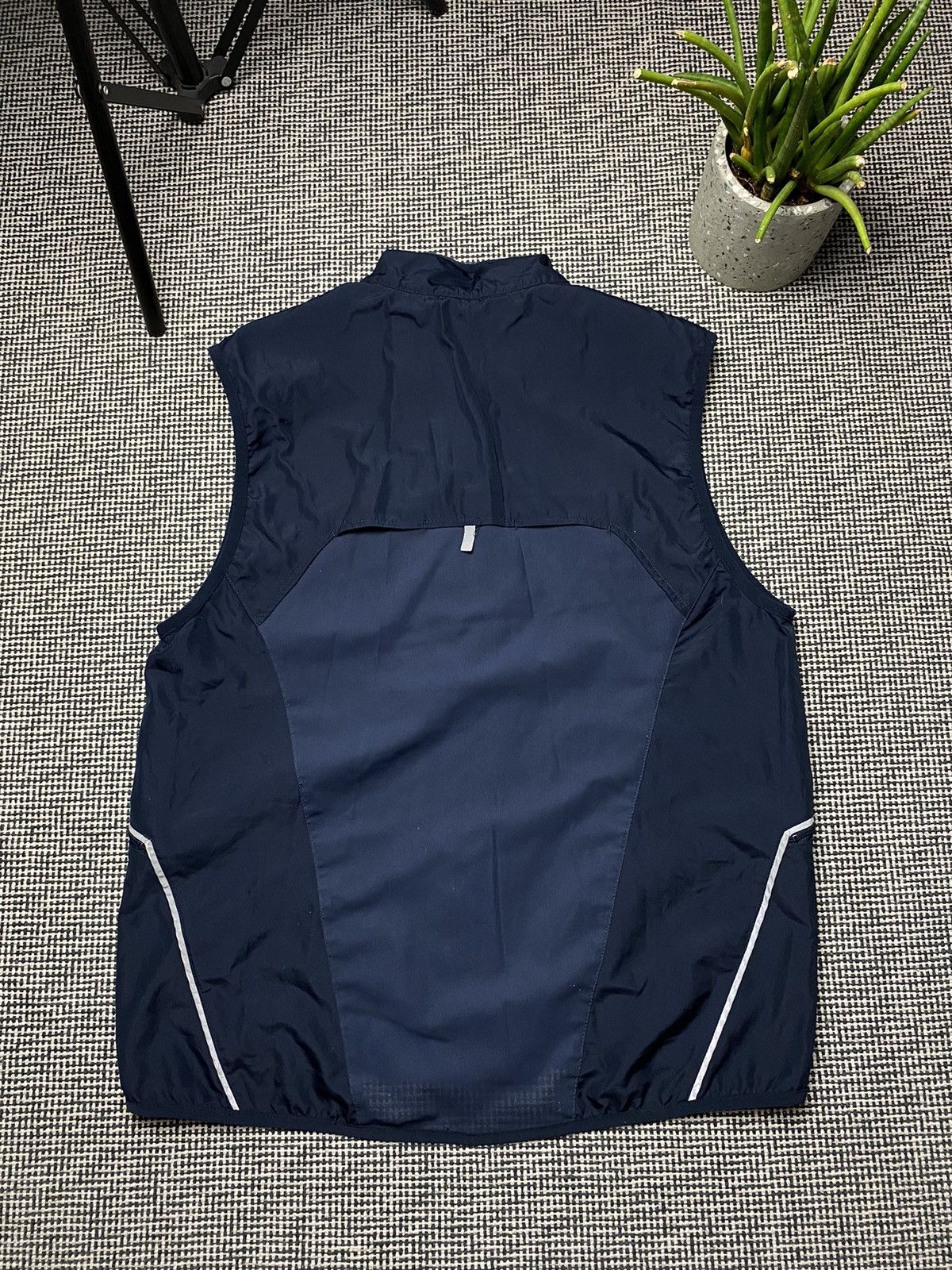 Nike × Vintage Nike vest vintage y2k drill reflective Size US M / EU 48-50 / 2 - 6 Thumbnail