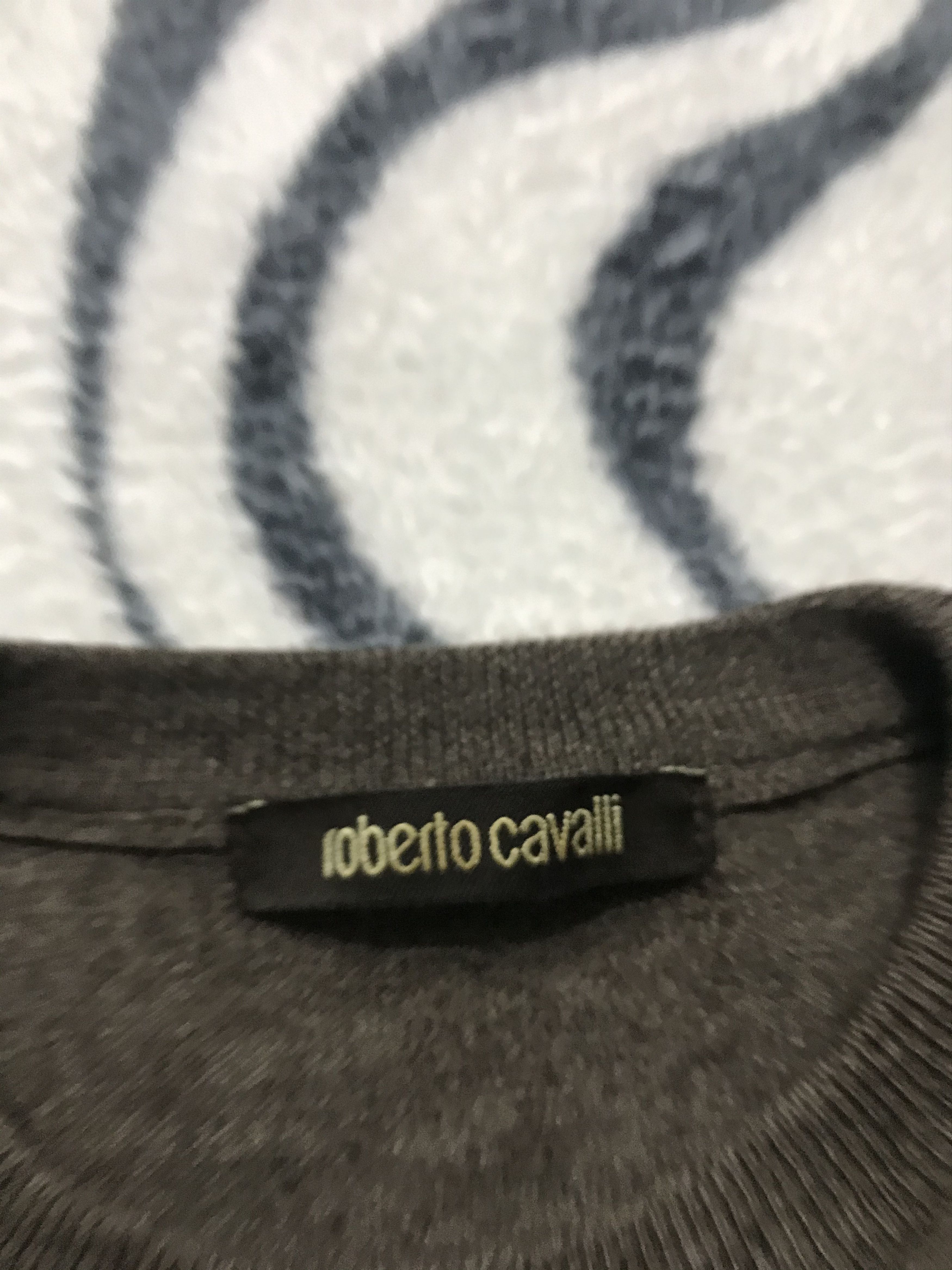 Roberto Cavalli Roberto Cavalli Mens Wool Sweater Size US M / EU 48-50 / 2 - 4 Thumbnail