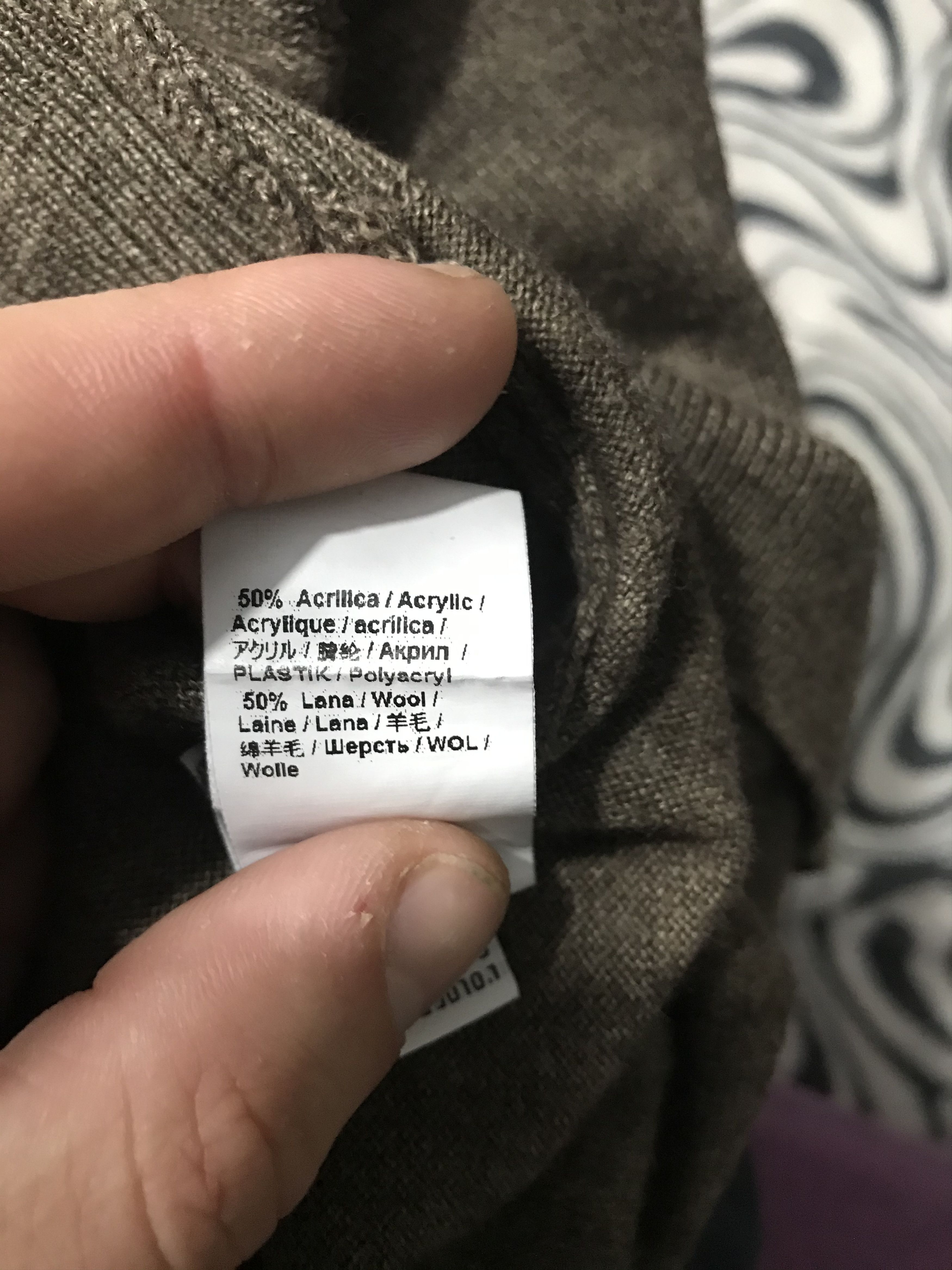 Roberto Cavalli Roberto Cavalli Mens Wool Sweater Size US M / EU 48-50 / 2 - 6 Thumbnail