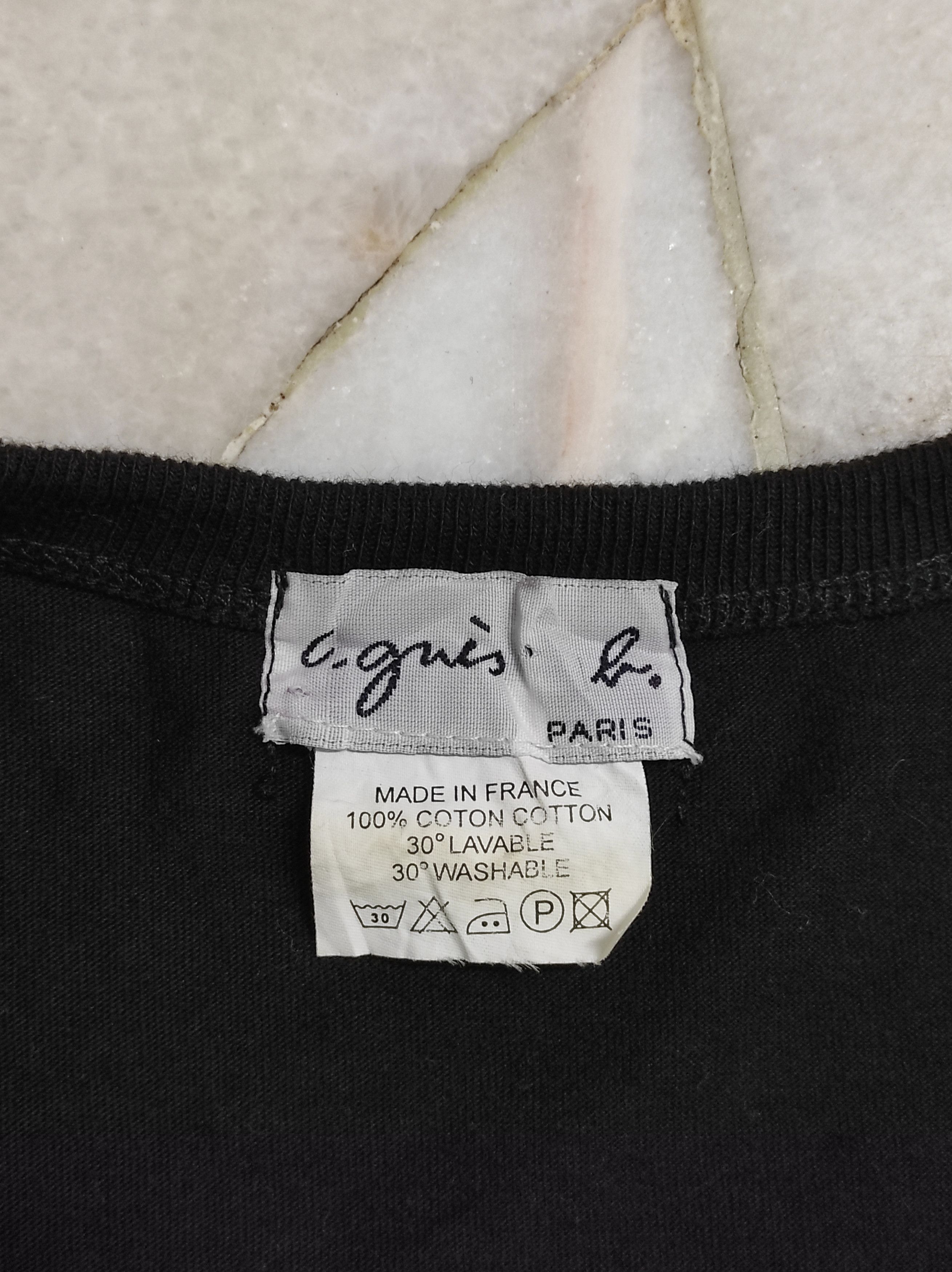 agnes b. Agnes b Paris Black LS spell out minimalist tee Size US M / EU 48-50 / 2 - 3 Thumbnail