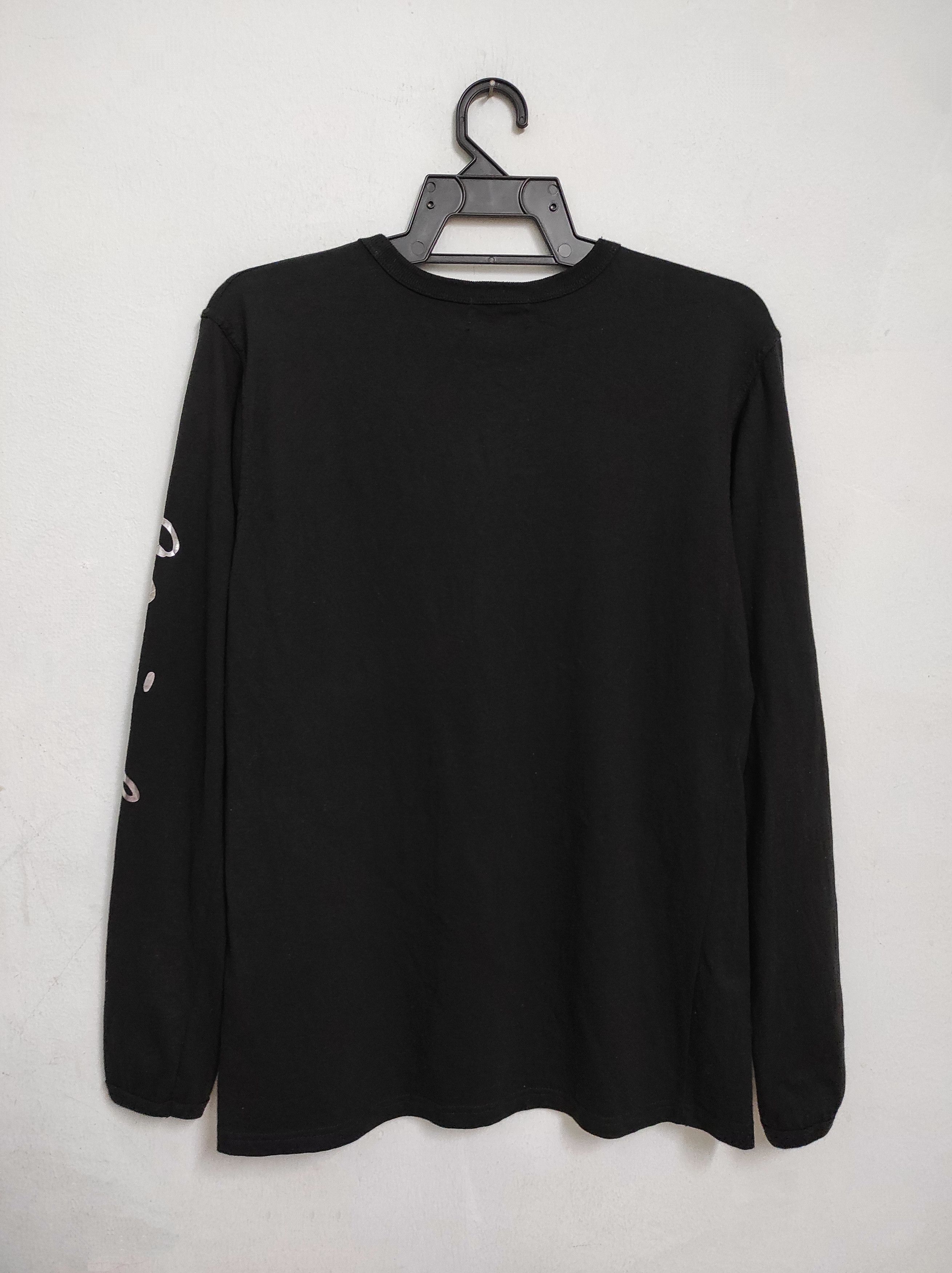 agnes b. Agnes b Paris Black LS spell out minimalist tee Size US M / EU 48-50 / 2 - 2 Thumbnail