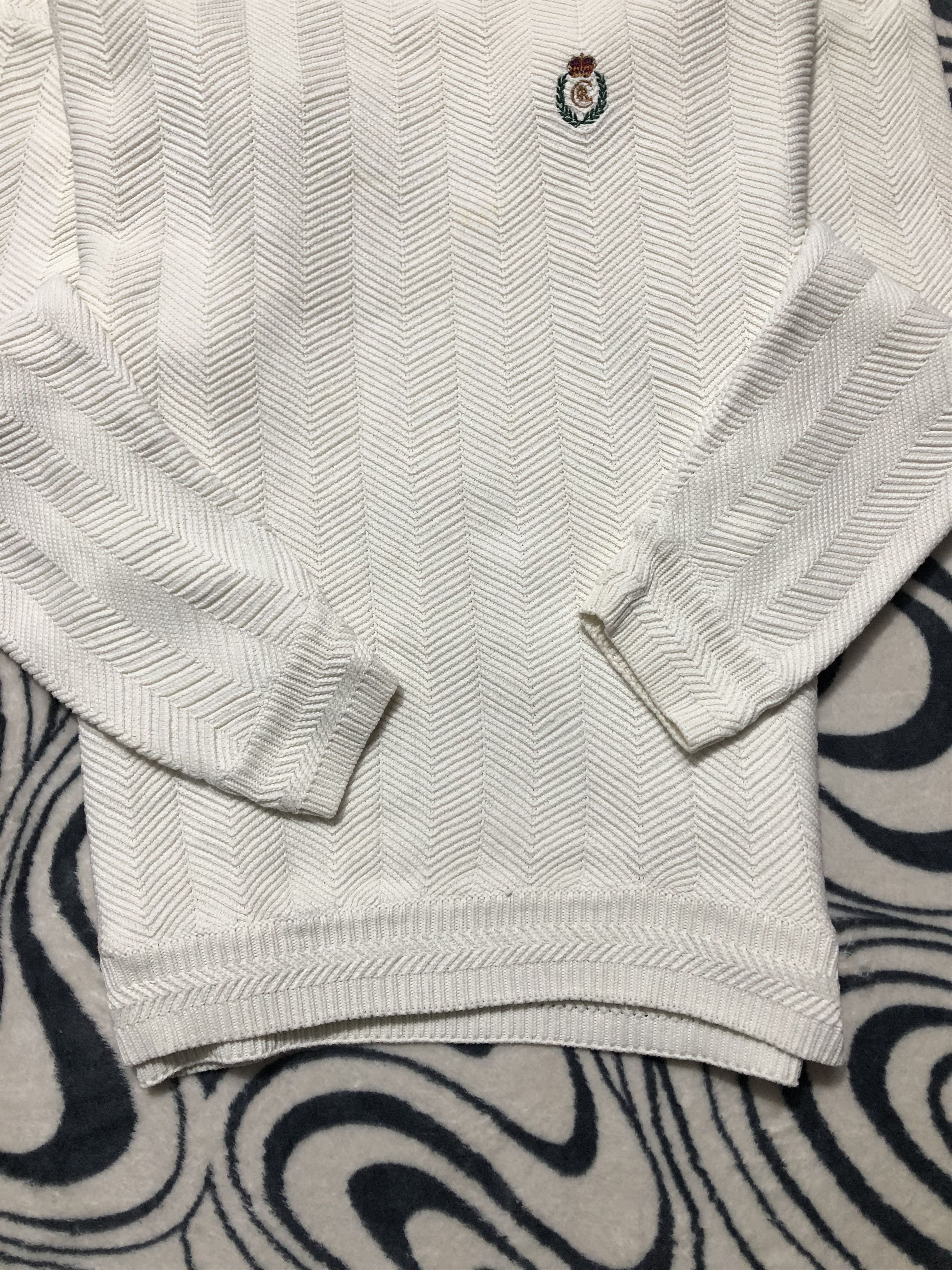 Chaps Ralph Lauren × Polo Ralph Lauren × Vintage Chaps Ralph Lauren Vintage Mens Sweatshirt Size US XL / EU 56 / 4 - 3 Thumbnail