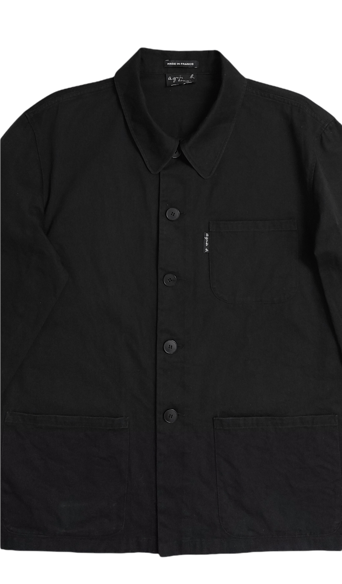 agnes b. Archive Agnes b Homme Paris workers twill over shirt Size US M / EU 48-50 / 2 - 10 Thumbnail