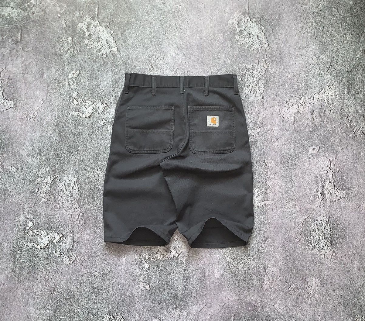 Carhartt × Carhartt Wip × Vintage Carhartt wip 30/34 simple pant shorts 🩳 grey casual Size US 30 / EU 46 - 1 Thumbnail