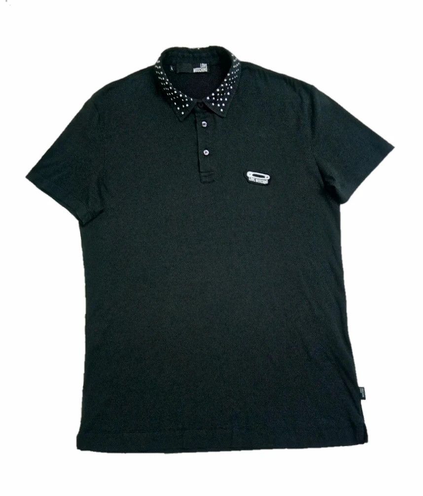 Moschino Love Moschino Polo studs Punk Shirt Size US L / EU 52-54 / 3 - 1 Thumbnail
