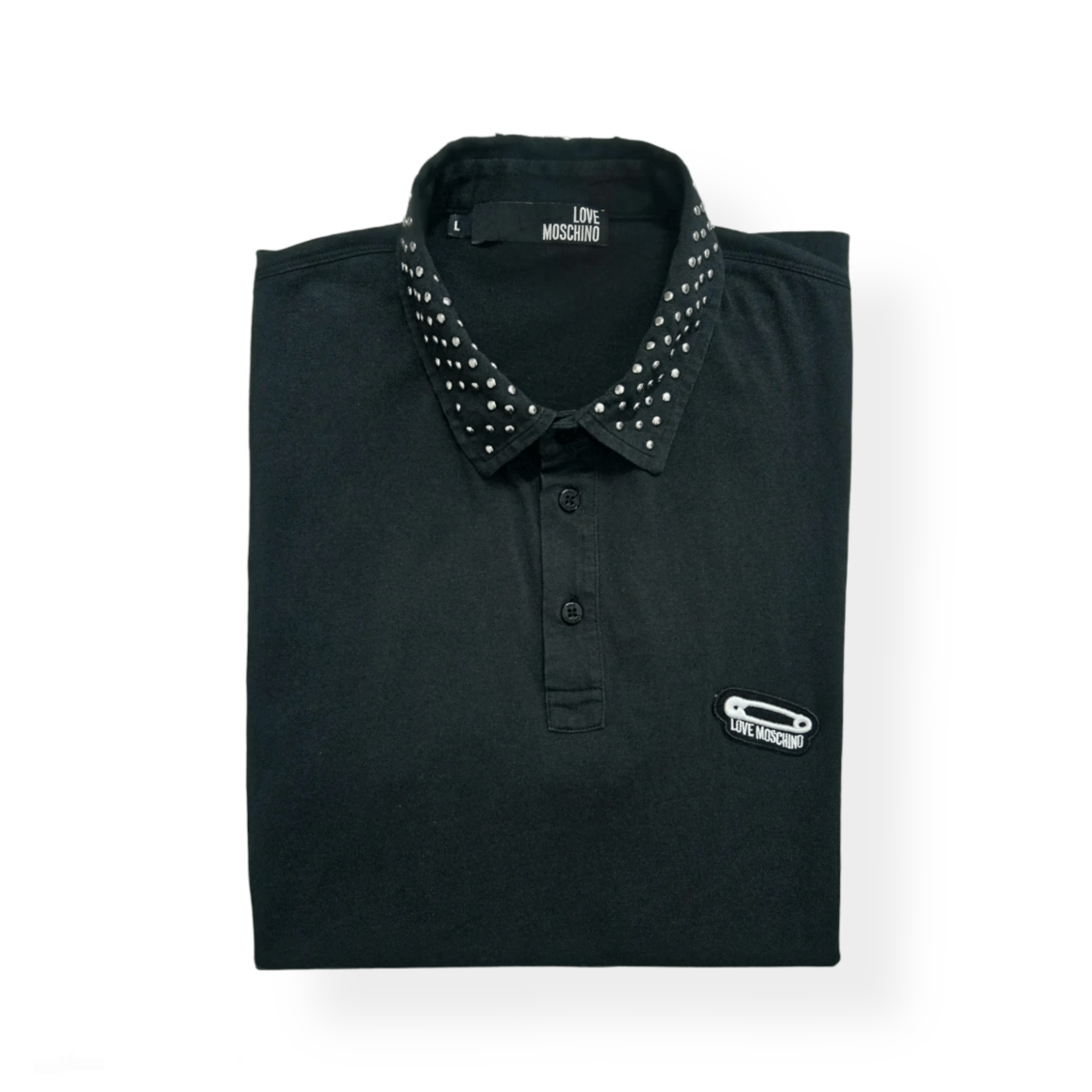 Moschino Love Moschino Polo studs Punk Shirt Size US L / EU 52-54 / 3 - 8 Thumbnail