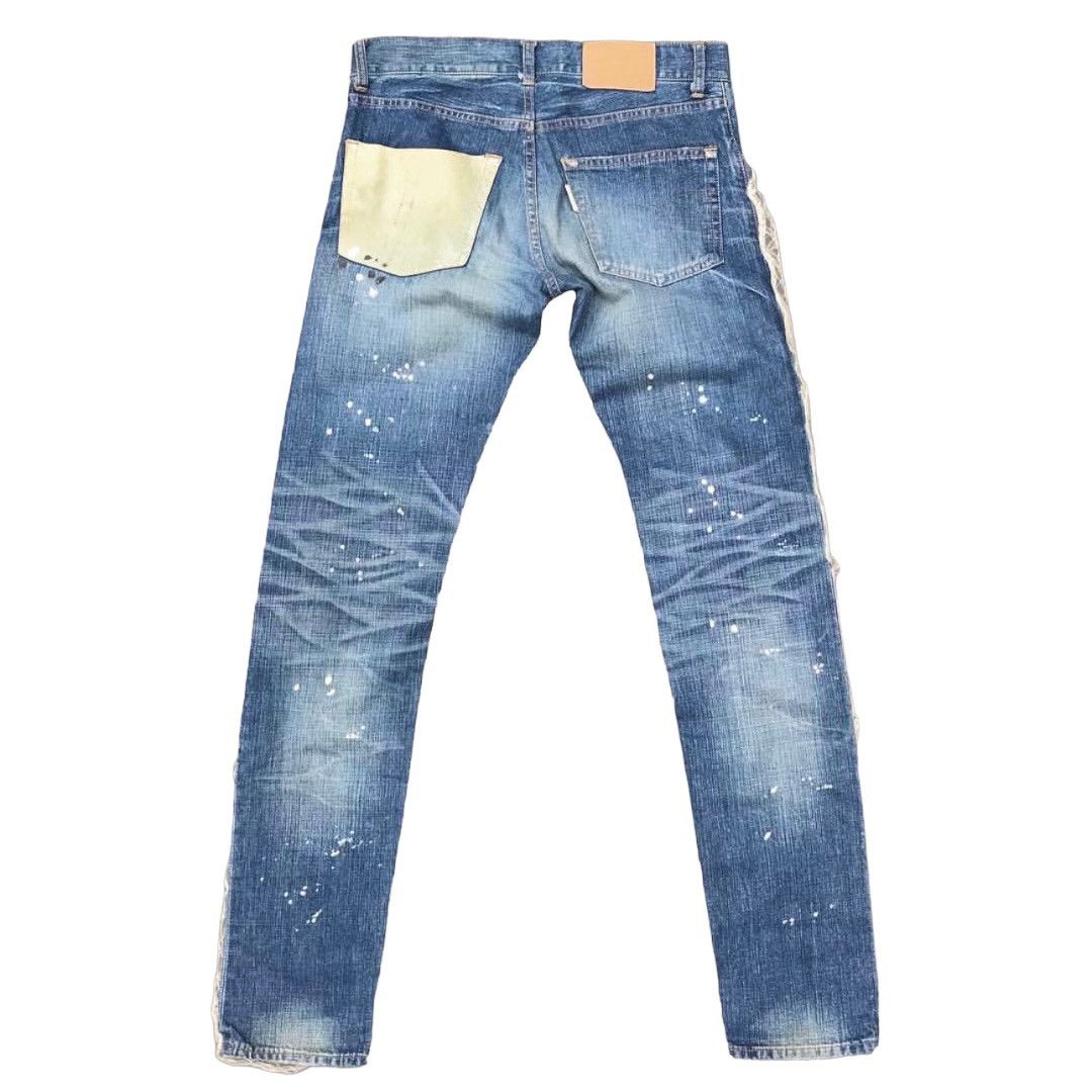 Nozomi Ishiguro Nozomi Ishiguro Spider Webbed Painter Jeans Size US 32 / EU 48 - 2 Thumbnail
