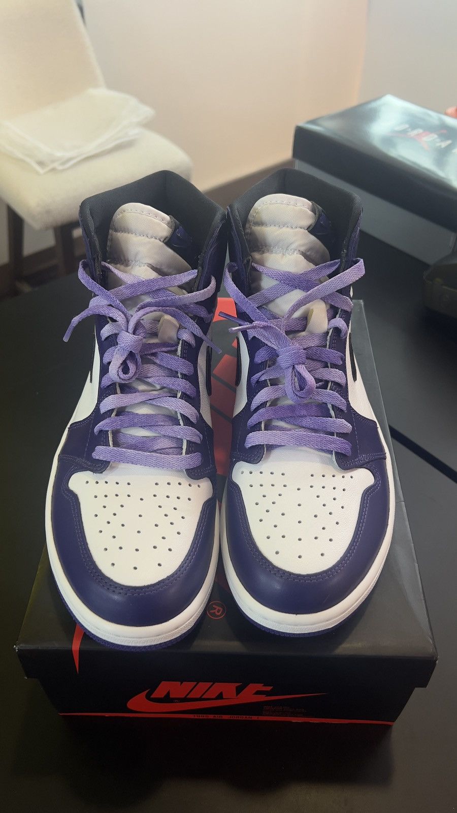 Jordan 1 Retro High Court Purple