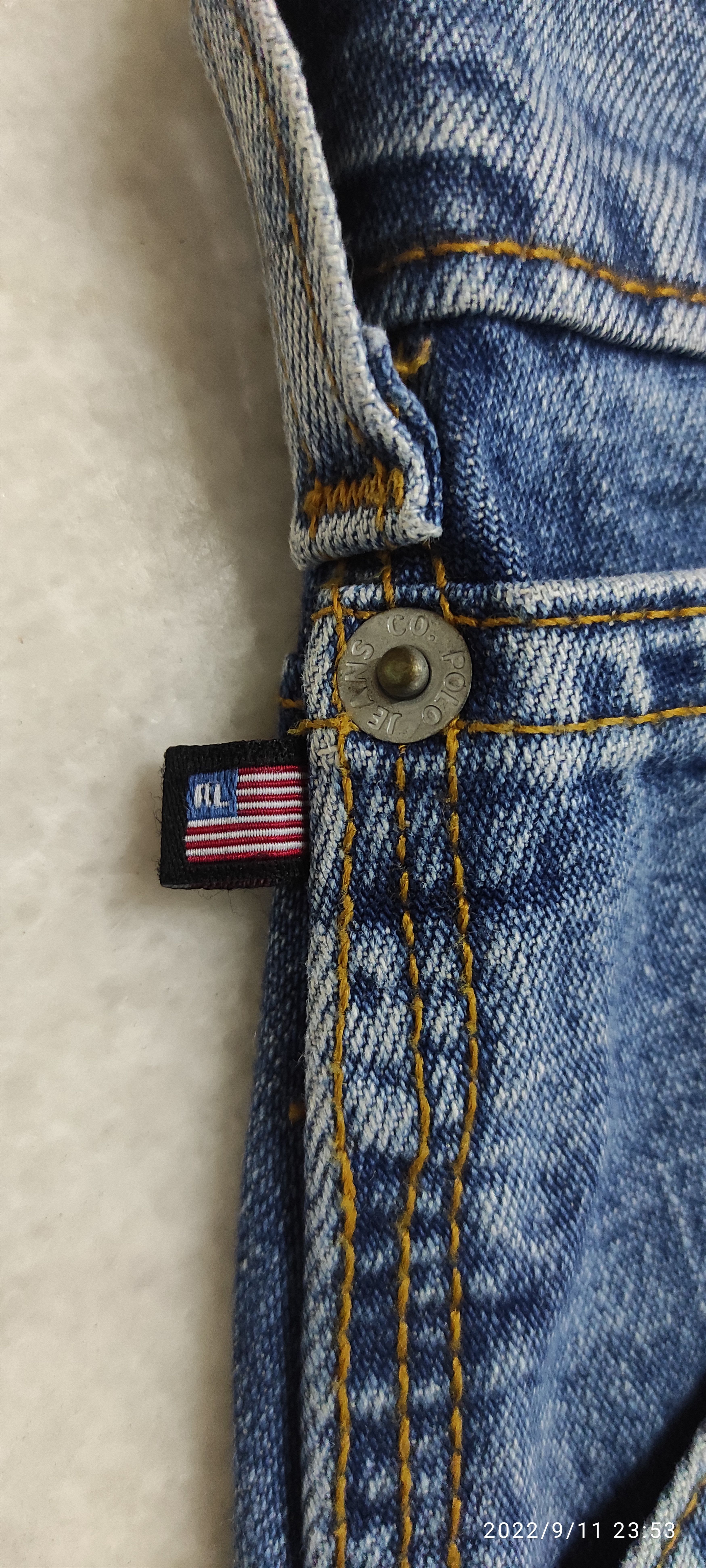 Polo Ralph Lauren Vintage 90s POLO JEANS RL Carpenter BOARD WALK Jeans Size US 30 / EU 46 - 5 Thumbnail