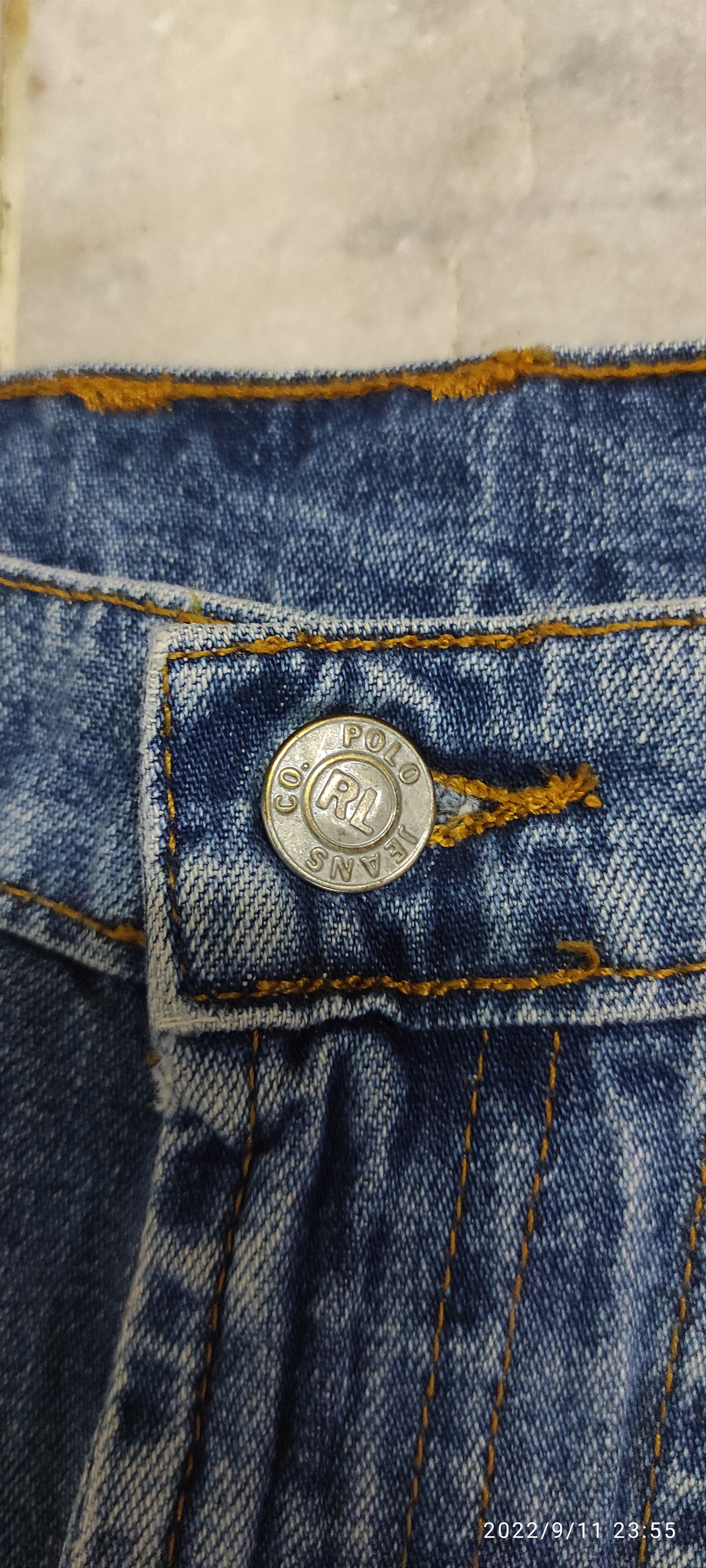 Polo Ralph Lauren Vintage 90s POLO JEANS RL Carpenter BOARD WALK Jeans Size US 30 / EU 46 - 6 Thumbnail