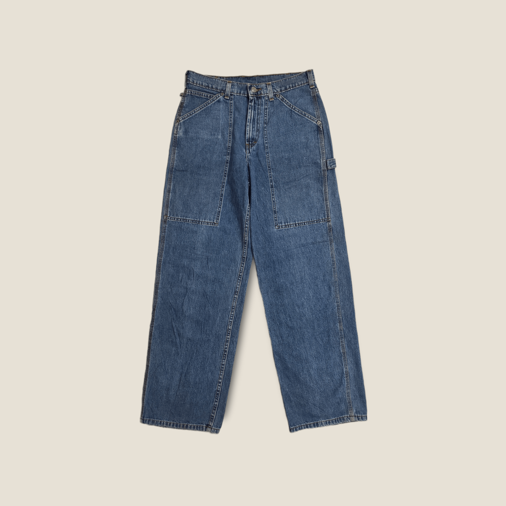 Polo Ralph Lauren Vintage 90s POLO JEANS RL Carpenter BOARD WALK Jeans Size US 30 / EU 46 - 1 Thumbnail
