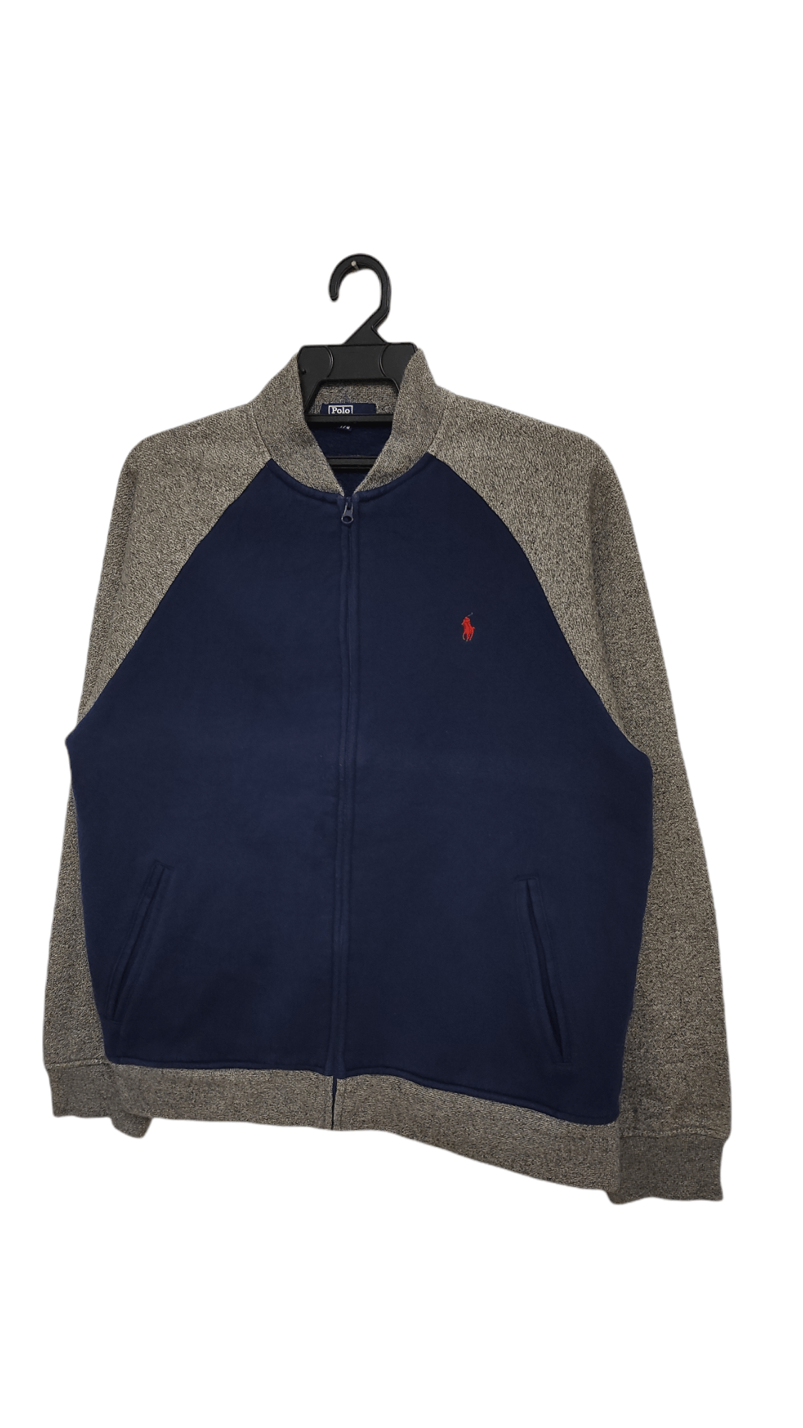 Ralph Lauren Vintage Polo by Ralph Lauren raglan sweater zipper jacket Size US S / EU 44-46 / 1 - 10 Thumbnail