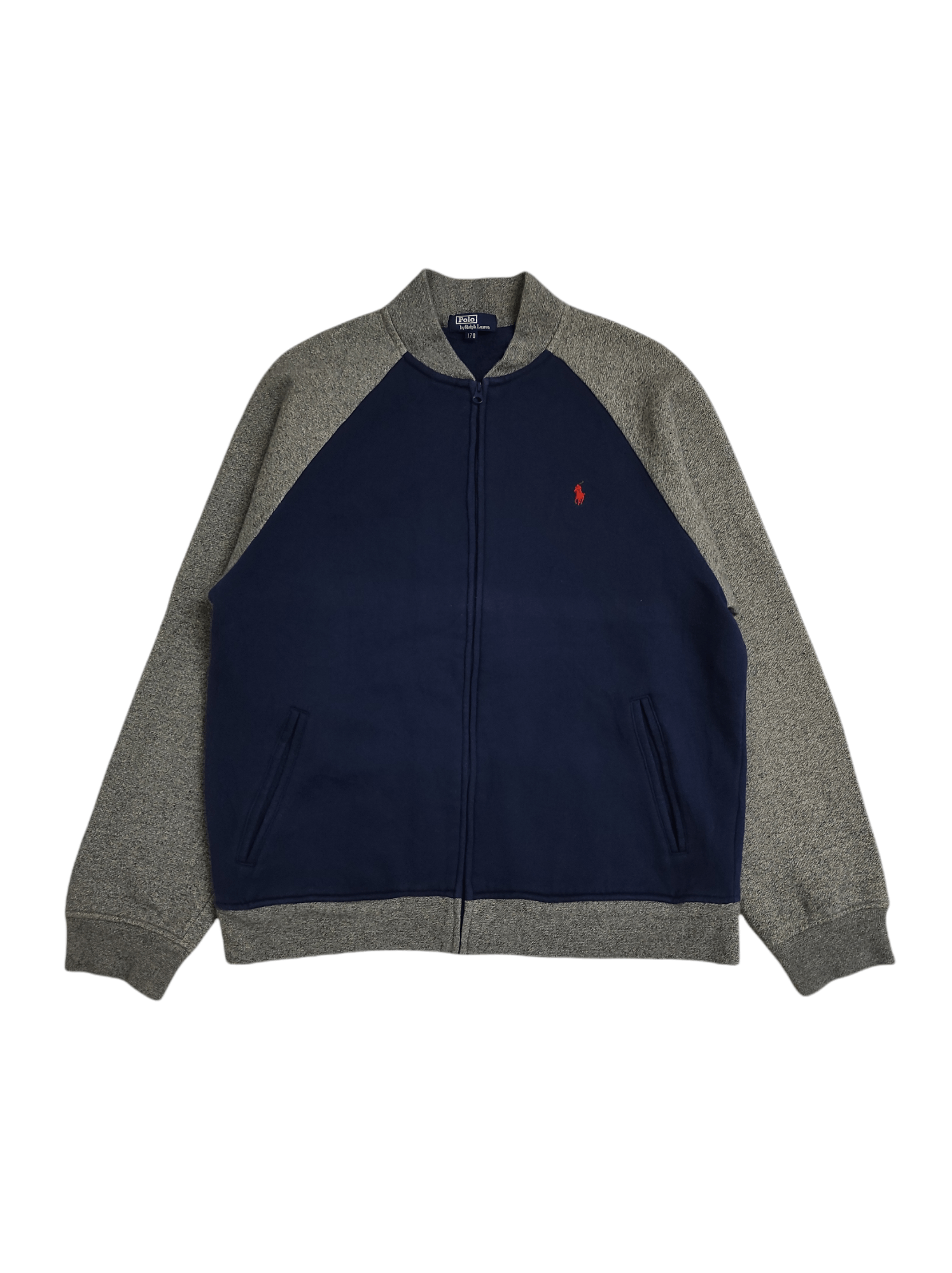 Ralph Lauren Vintage Polo by Ralph Lauren raglan sweater zipper jacket Size US S / EU 44-46 / 1 - 7 Thumbnail