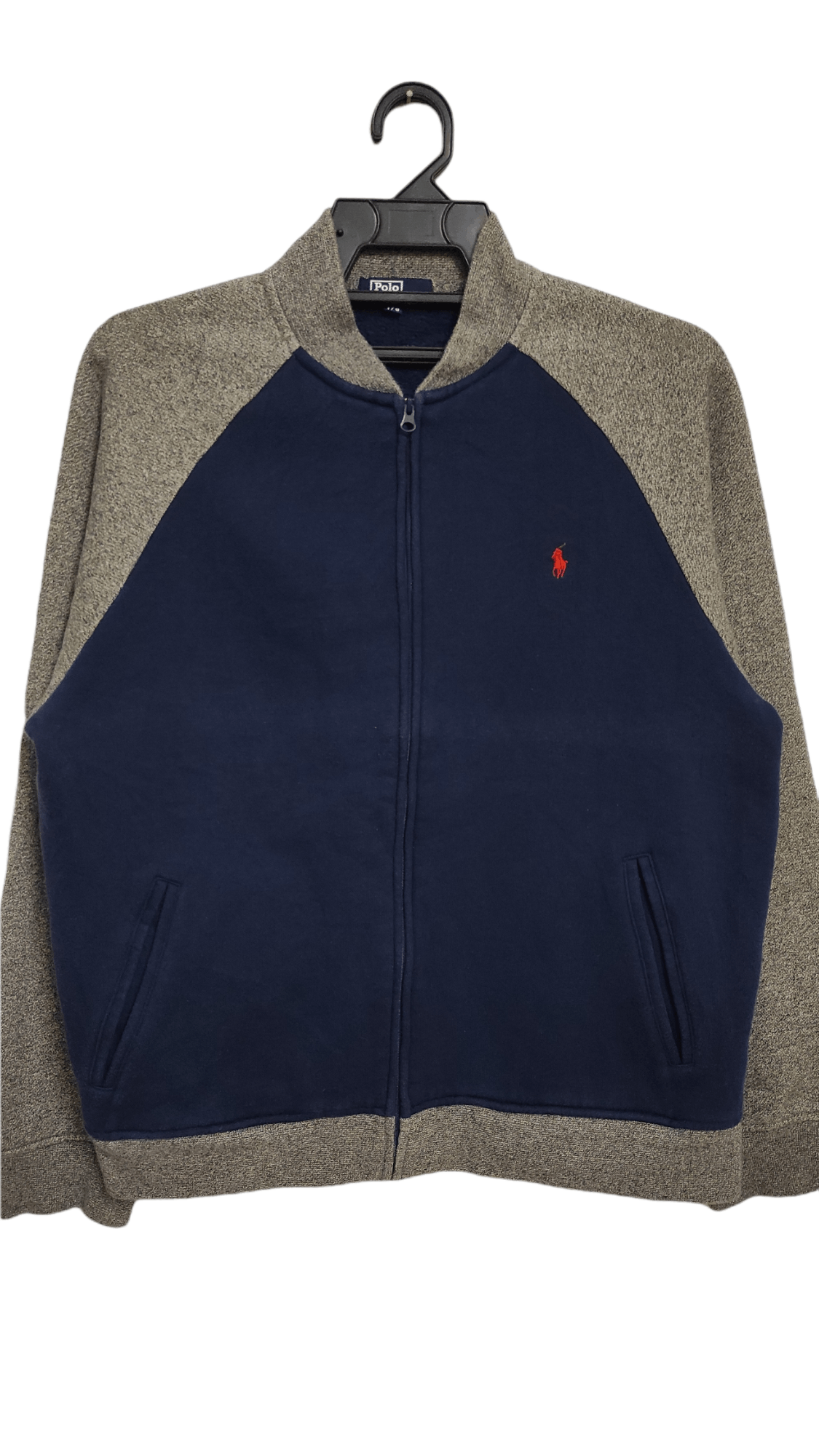 Ralph Lauren Vintage Polo by Ralph Lauren raglan sweater zipper jacket Size US S / EU 44-46 / 1 - 11 Thumbnail