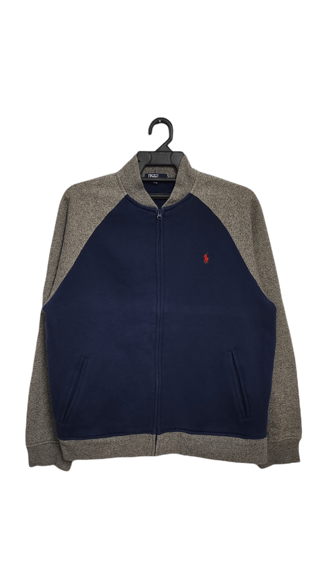 Ralph Lauren Vintage Polo by Ralph Lauren raglan sweater zipper jacket Size US S / EU 44-46 / 1 - 1 Thumbnail