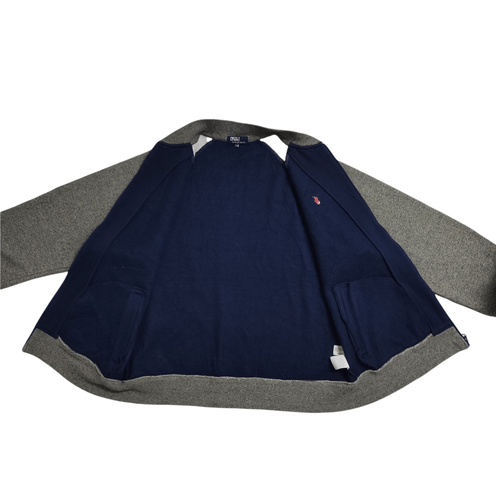 Ralph Lauren Vintage Polo by Ralph Lauren raglan sweater zipper jacket Size US S / EU 44-46 / 1 - 3 Thumbnail