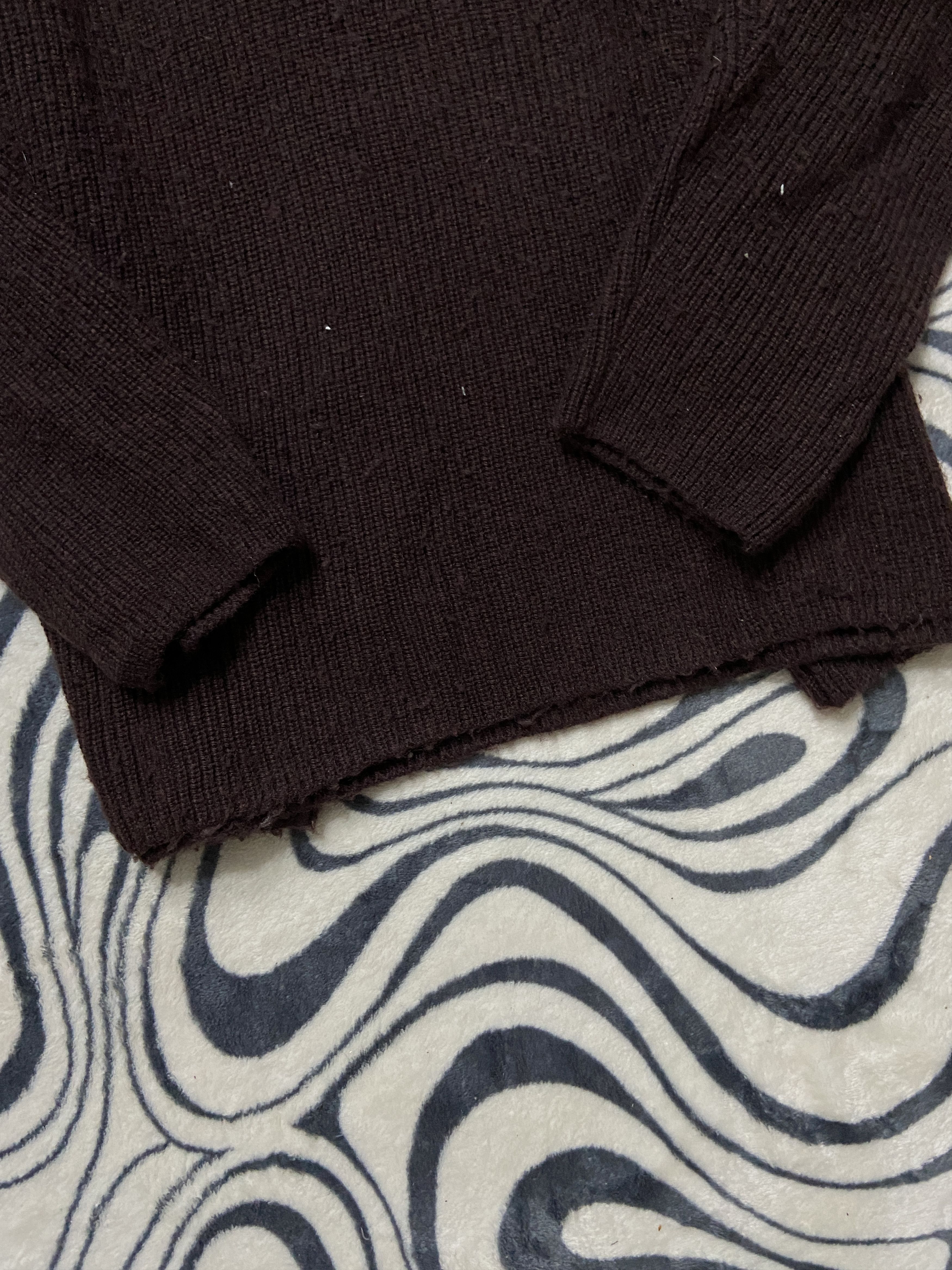 Allsaints Allsaints Mens Oversized Crewneck Wool Sweater Size US M / EU 48-50 / 2 - 3 Thumbnail