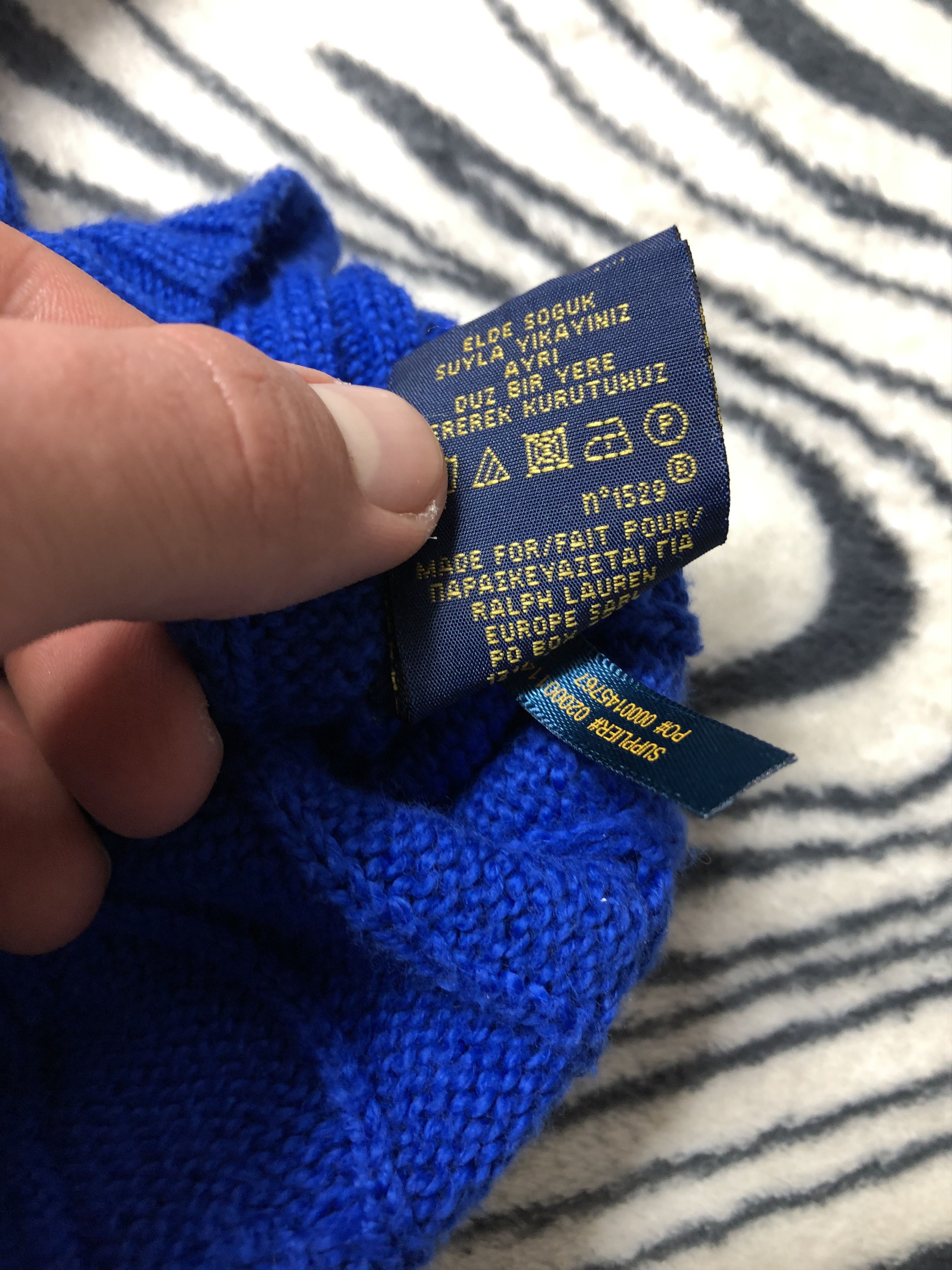 Polo Ralph Lauren Polo Ralph Lauren Mens Cable Knit Sweater Size US XL / EU 56 / 4 - 5 Thumbnail