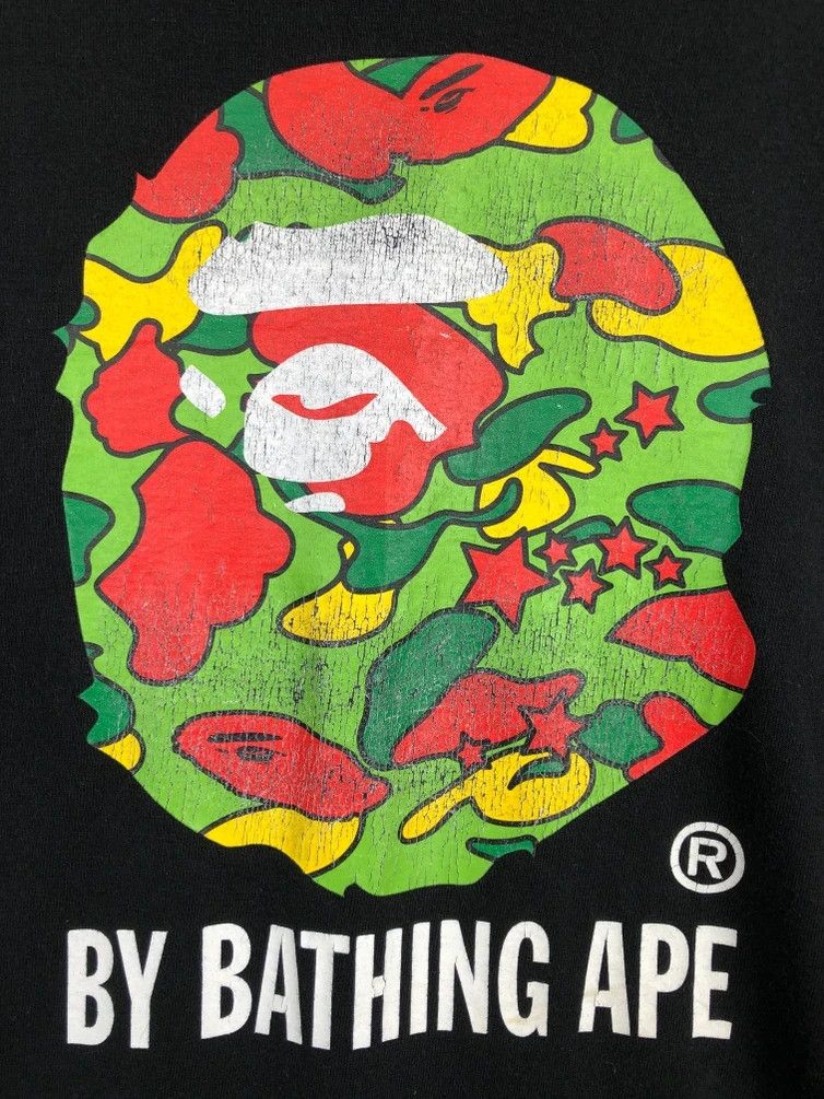 Bape VINTAGE 2000’S BAPE PSYCHE CAMO ALL SINGLE STITCH Size US M / EU 48-50 / 2 - 4 Thumbnail