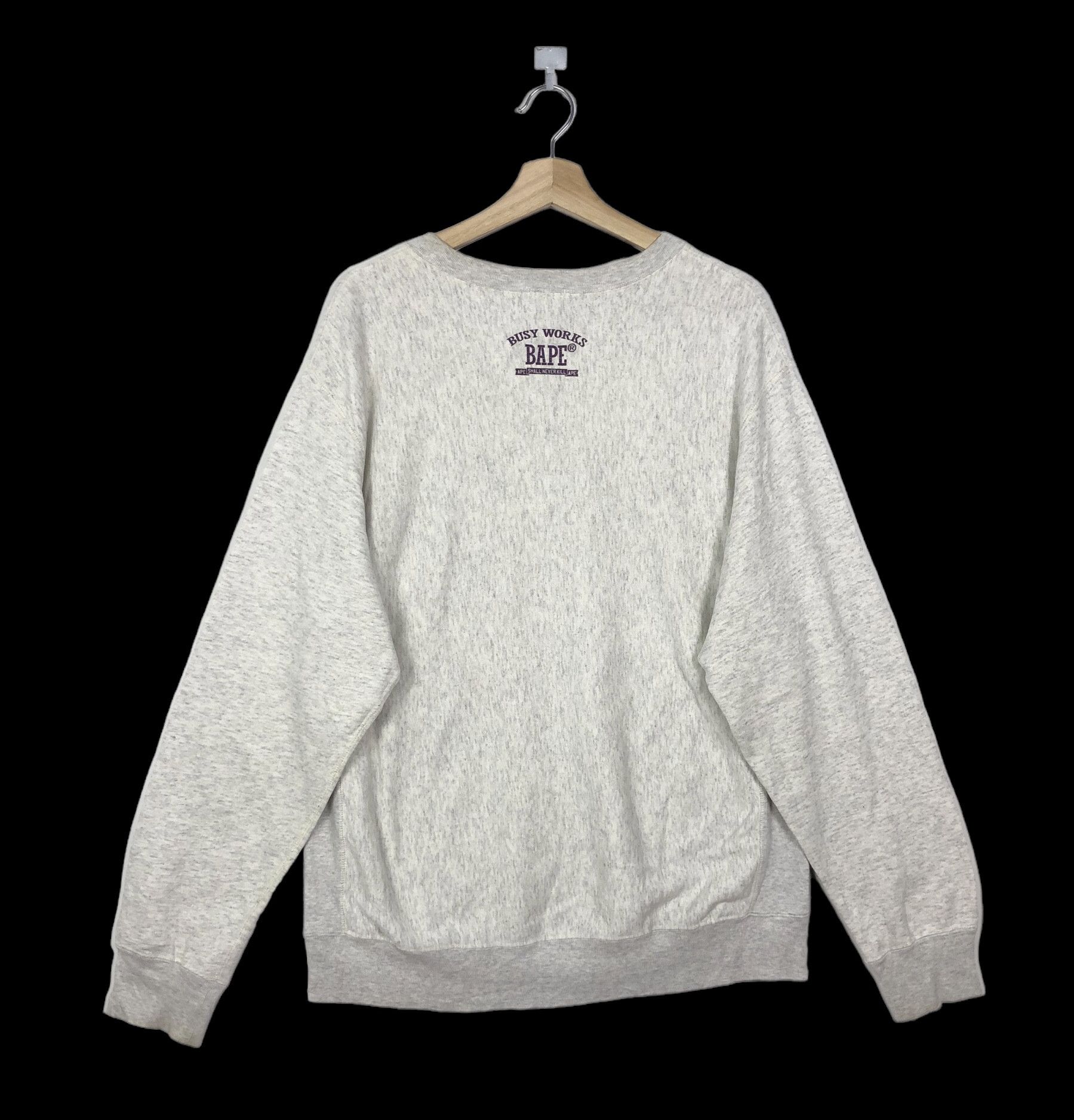 Bape GENERALS CREWNECK SWEATSHIRT Size US M / EU 48-50 / 2 - 2 Thumbnail