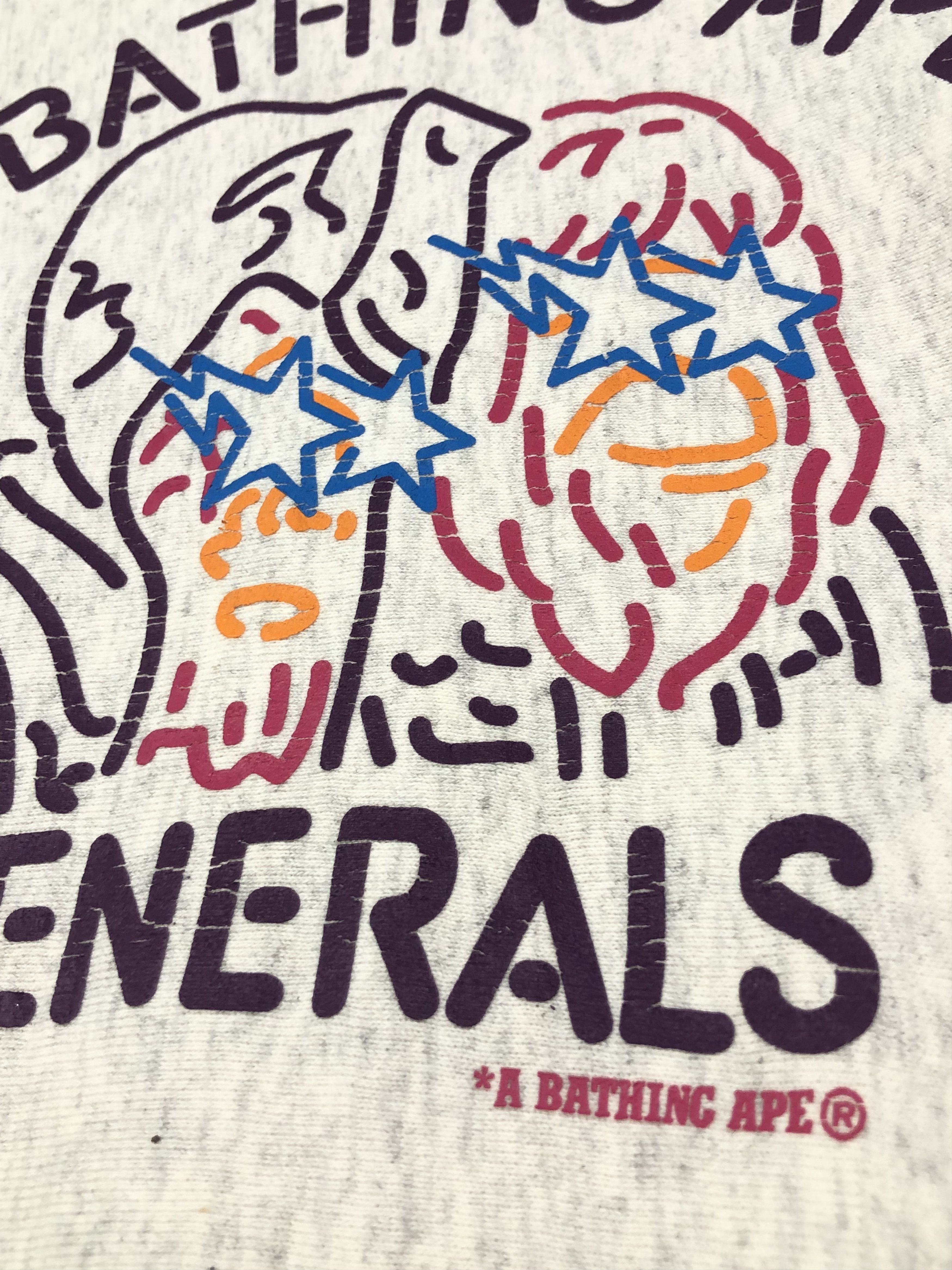 Bape GENERALS CREWNECK SWEATSHIRT Size US M / EU 48-50 / 2 - 5 Thumbnail