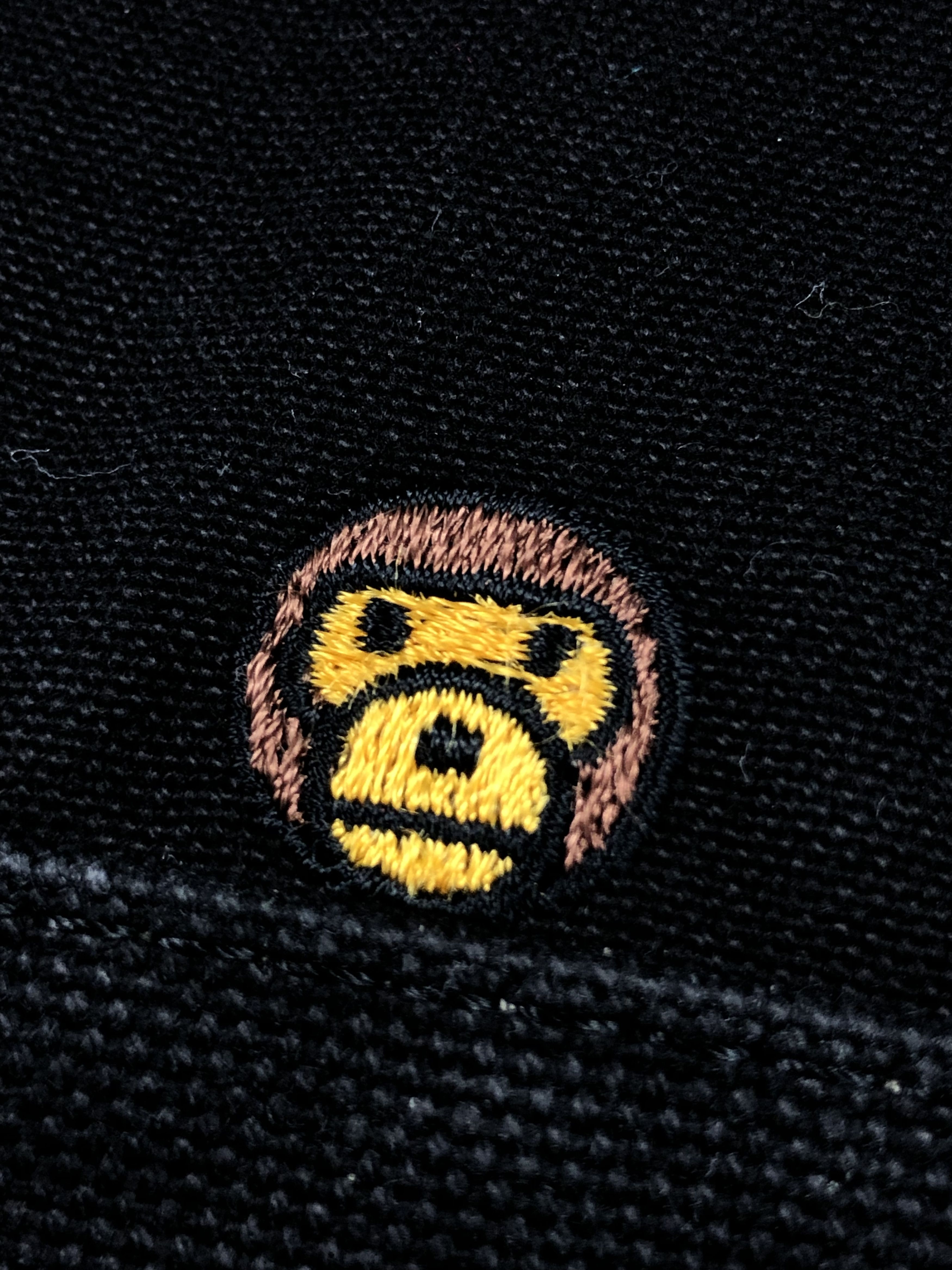 Bape RARE🔥BAPE 2-WAYS CUTE EMBROIDERED MONOGRAM TOTE BAG Size ONE SIZE - 8 Thumbnail