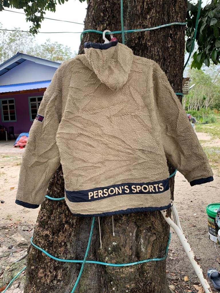 PERSON'S × Vintage Vintage Person's Sport Sherpa Jacket Size US S / EU 44-46 / 1 - 2 Thumbnail
