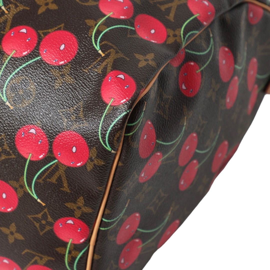 Louis Vuitton × Takashi Murakami TAKASHI MURAKAMI X LOUIS VUITTON MONOGRAM CHERRY DUFFLE Size ONE SIZE - 4 Thumbnail