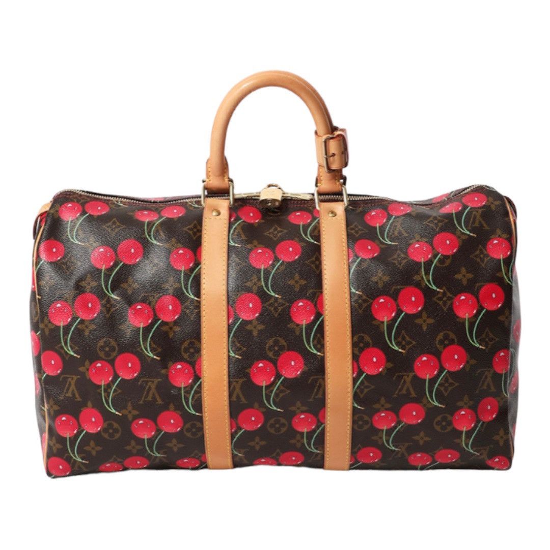 Takashi Murakami x Louis Vuitton Monogram Cerises Keepall 45