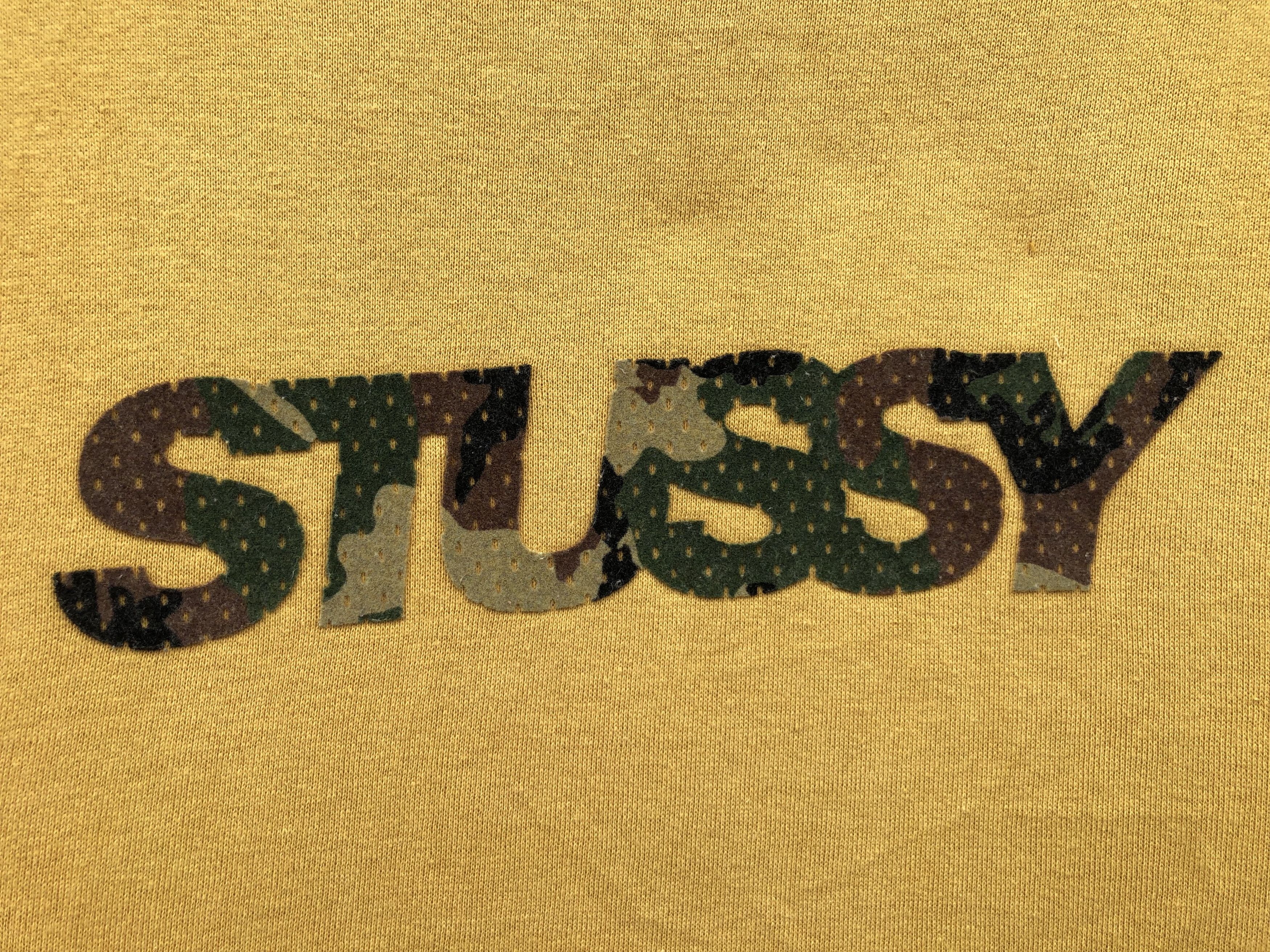 Stussy VINTAGE STUSSY CAMO SPELLOUT SWEATSHIRT Size US M / EU 48-50 / 2 - 5 Thumbnail