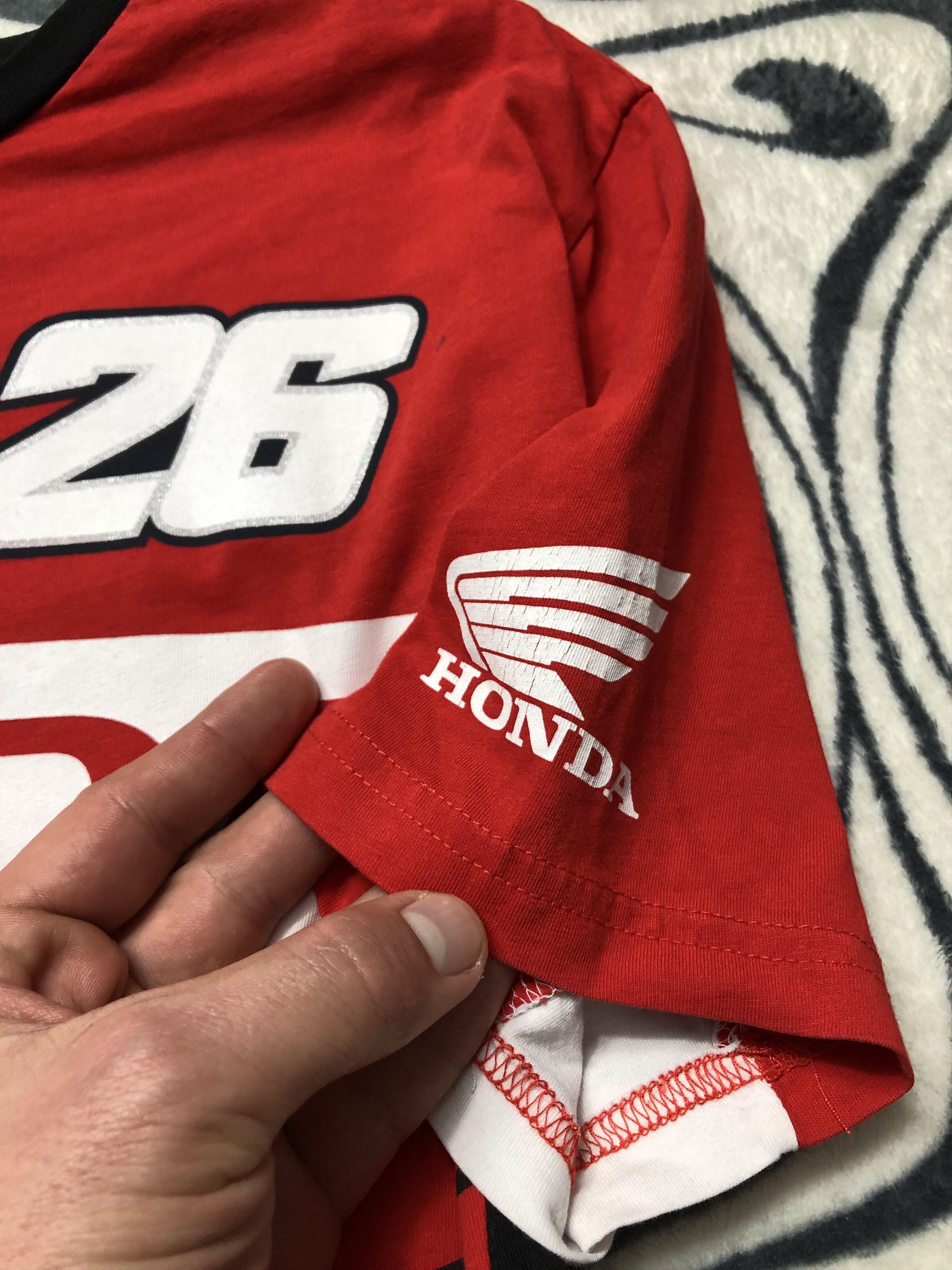 Honda Honda Racing Vintage Mens T-Shirt Tee Size US L / EU 52-54 / 3 - 4 Thumbnail