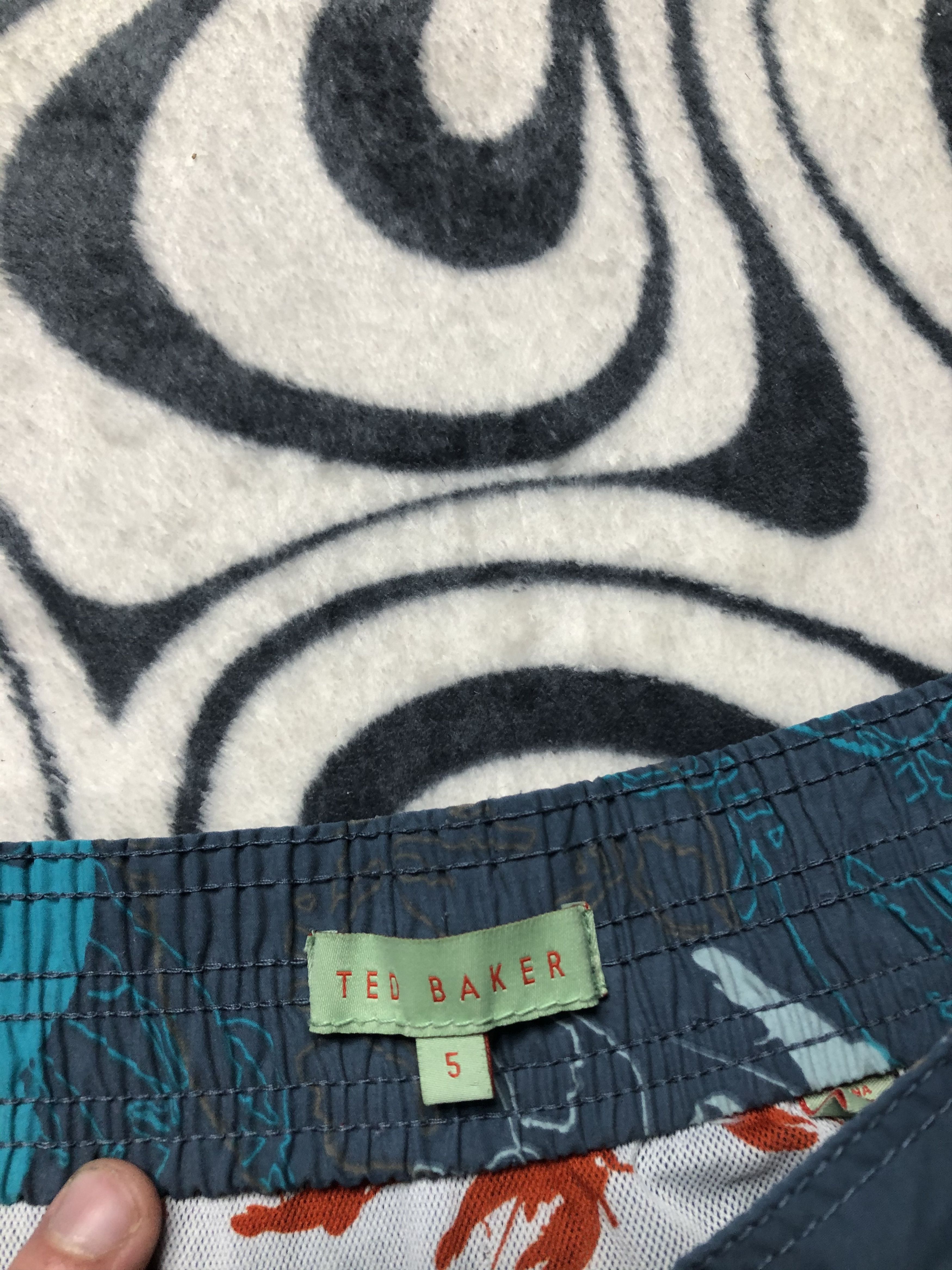 Ted Baker × Vintage Ted Baker Vintage Mens Nylon Shorts Size US 34 / EU 50 - 3 Thumbnail