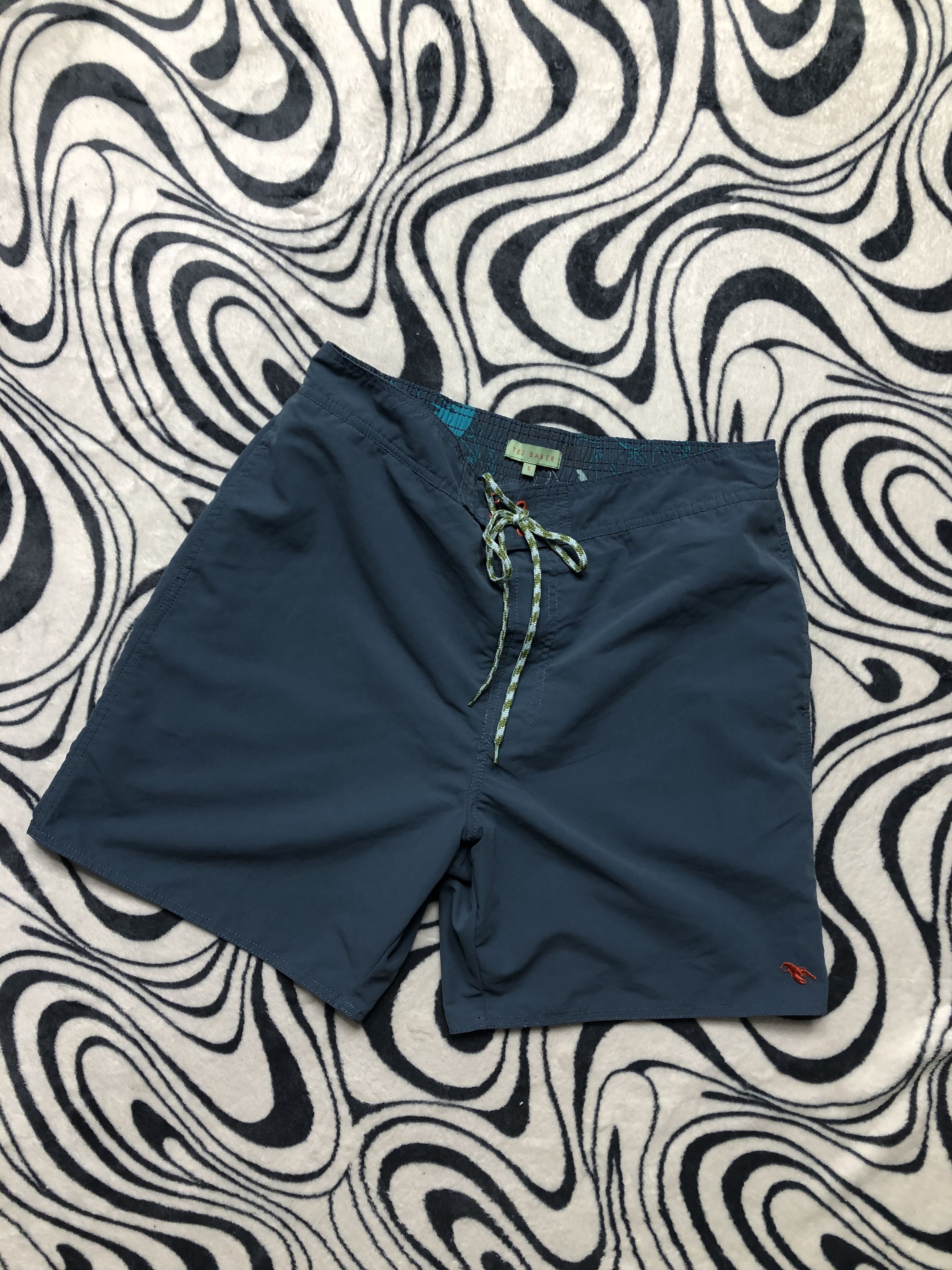 Ted Baker × Vintage Ted Baker Vintage Mens Nylon Shorts Size US 34 / EU 50 - 1 Thumbnail