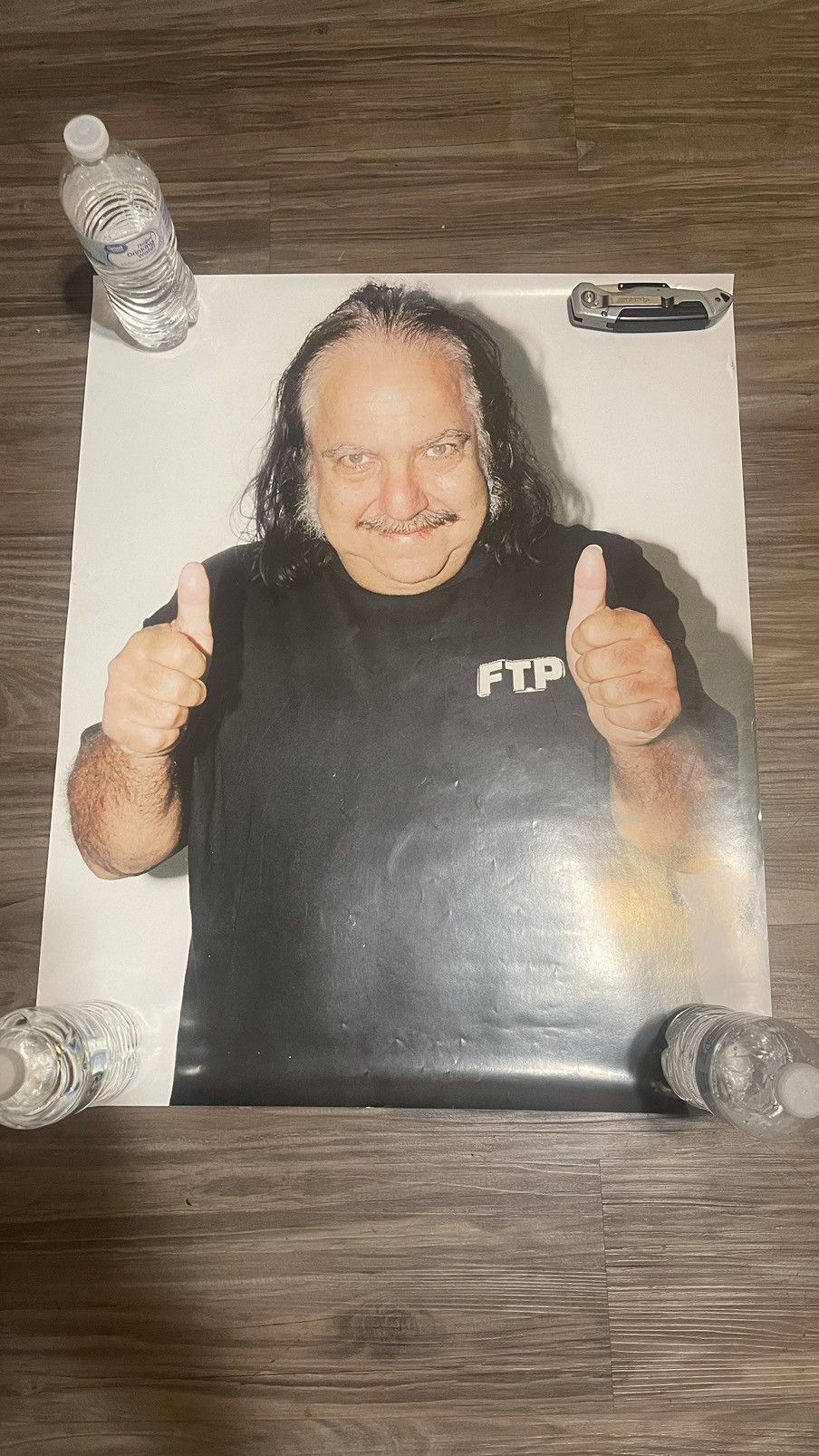 Stickers Rare FTP Ron Jeremy photo campaign poster RARE | Grailed